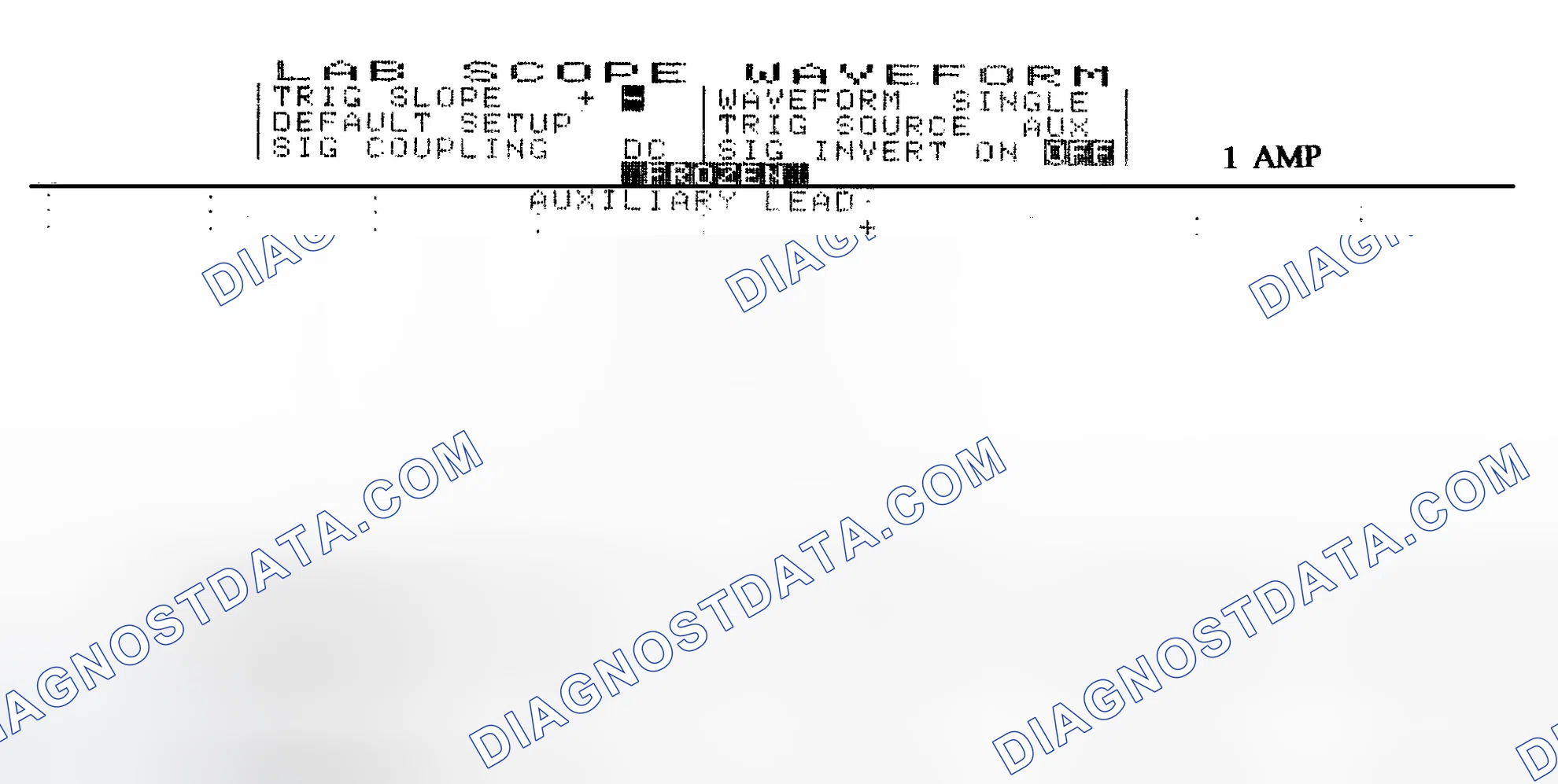 Scheme 20: Single Injector w/Normal Current Flow - Current Pattern