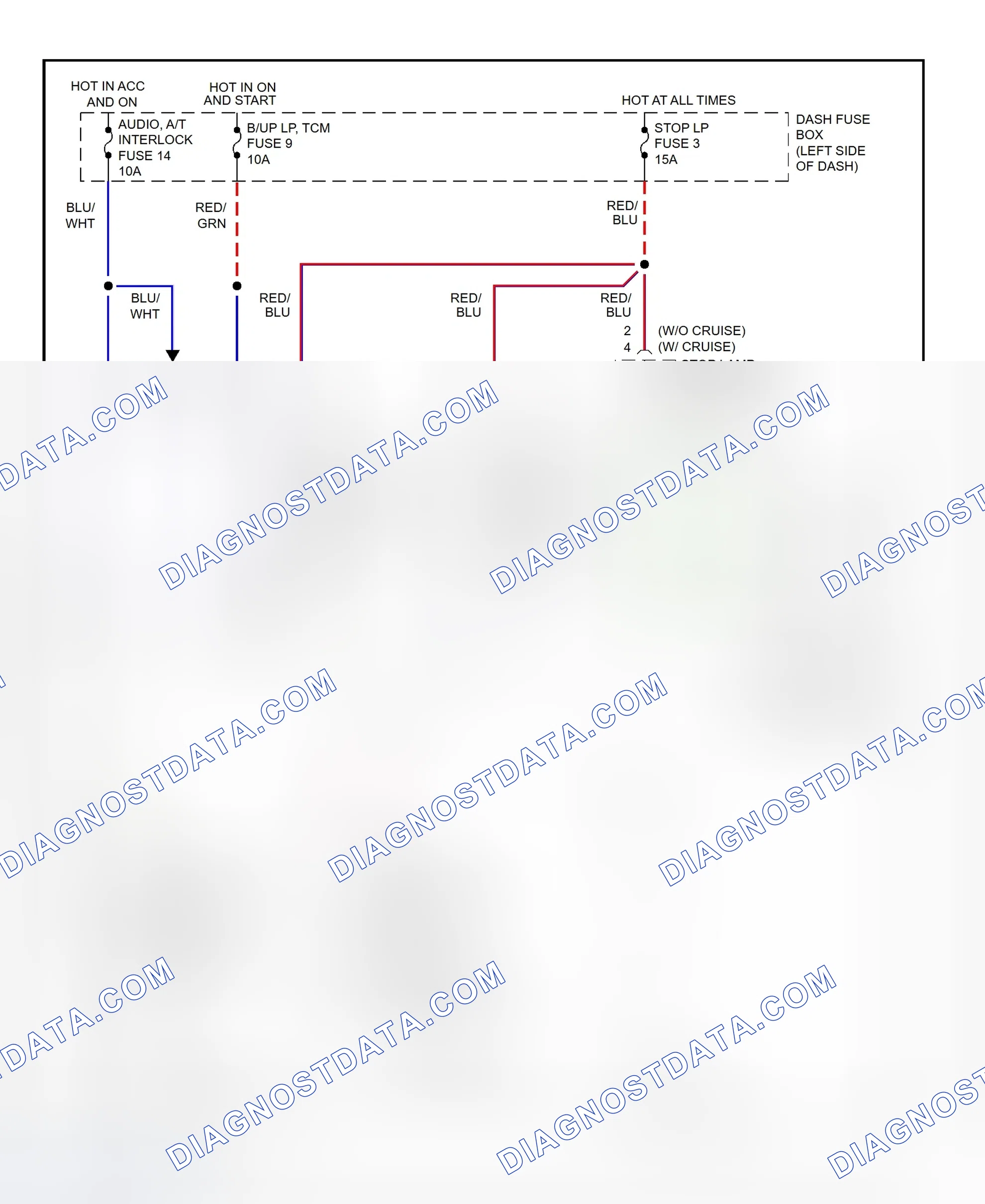 Scheme 84: Shift Interlock System Wiring Diagram (1997 Tiburon)