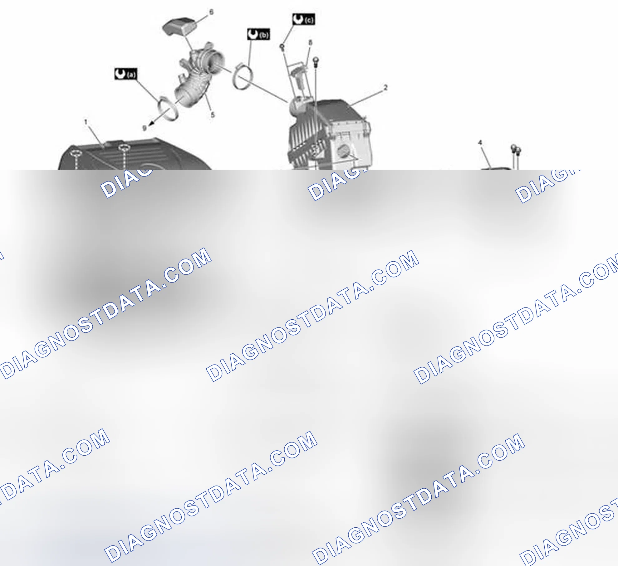 Scheme 7: Air Cleaner Components
