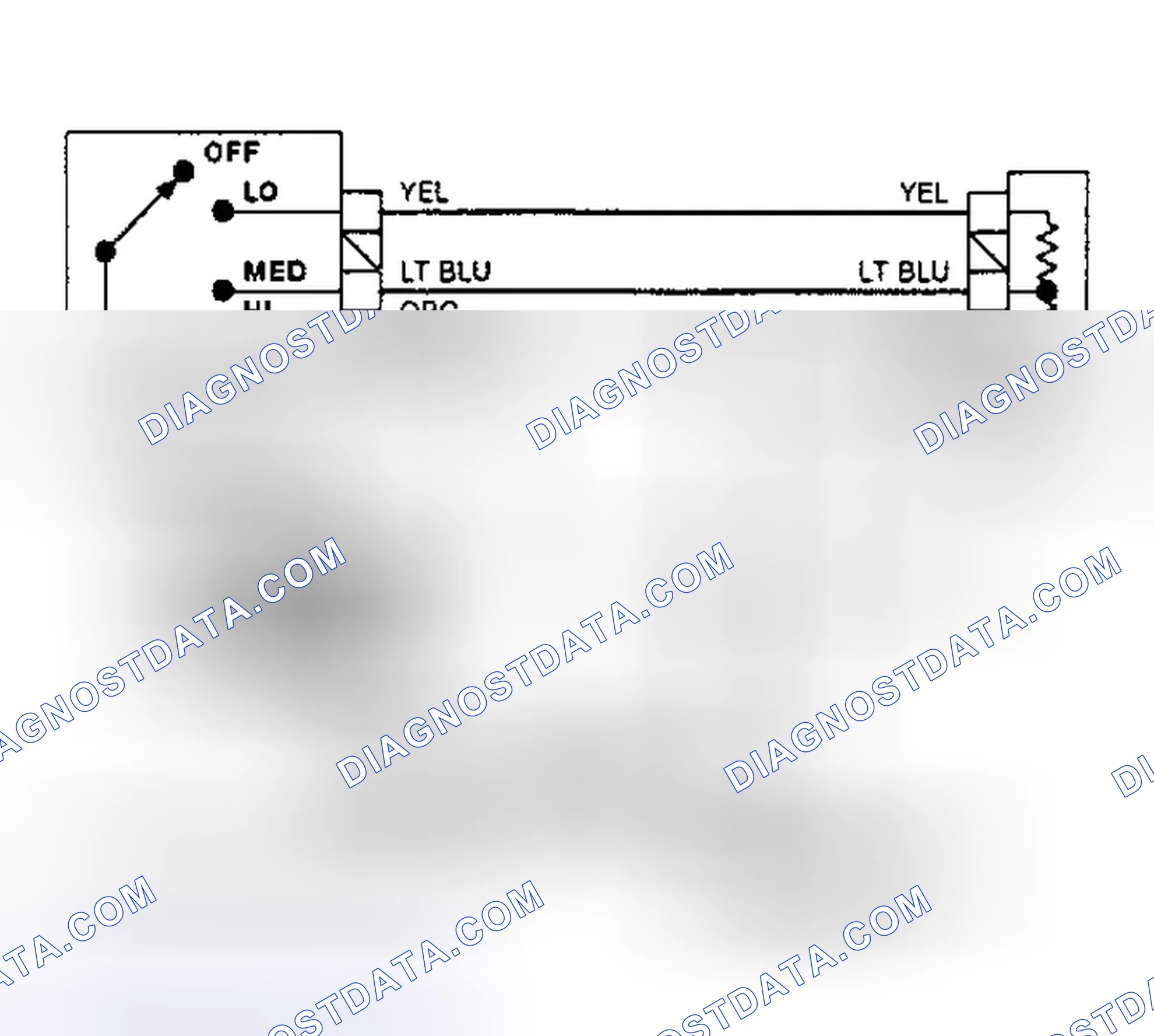 Fig. 3: Front Heater System Wiring Diagram