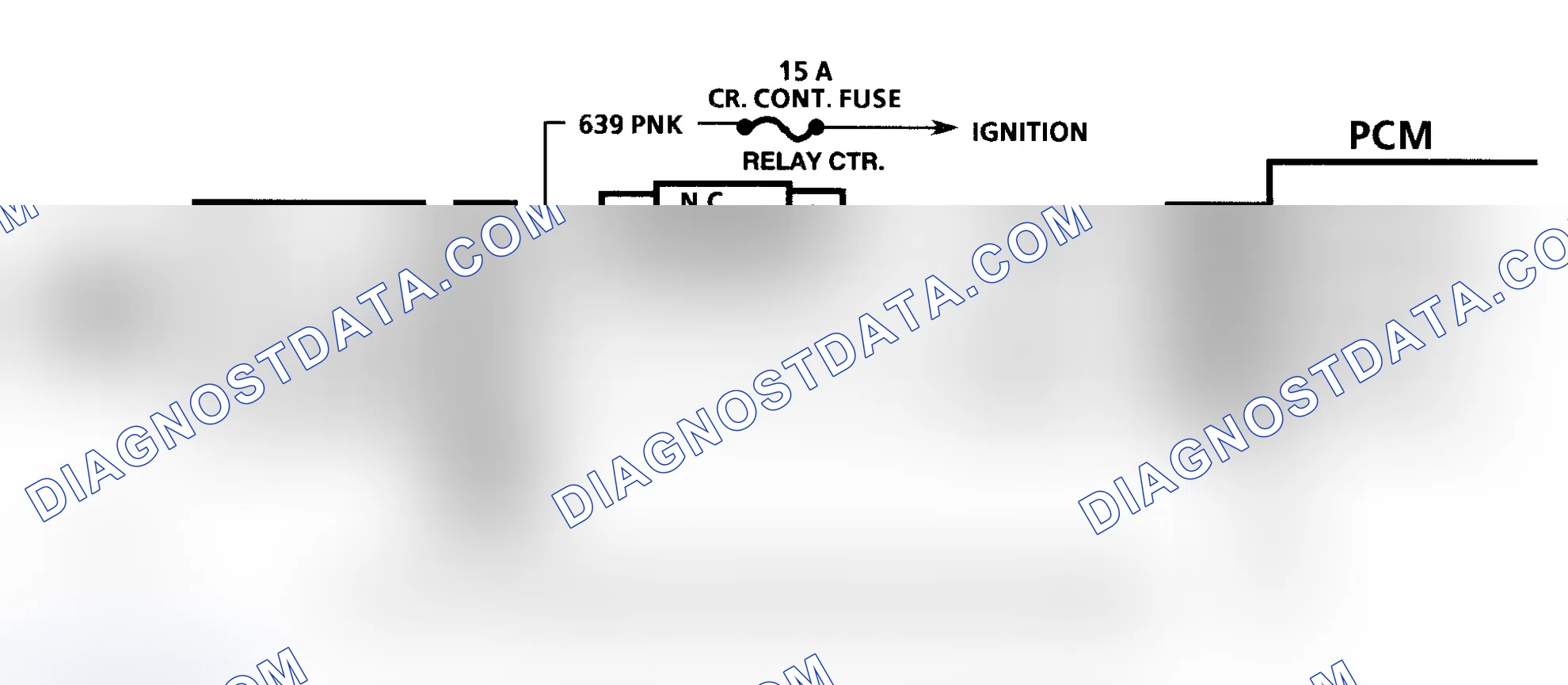 Scheme 62: Code P1567 Schematic (3.8L) Cruise Switches Circuit