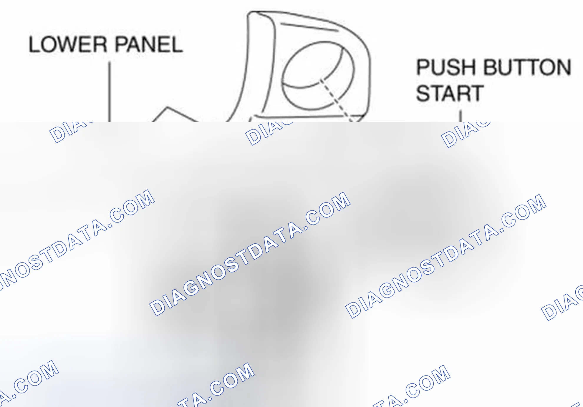 Scheme 15: PUSH BUTTON START REMOVAL/INSTALLATION [WITH ADVANCED KEYLESS ENTRY AND PUSH BUTTON START SYSTEM]