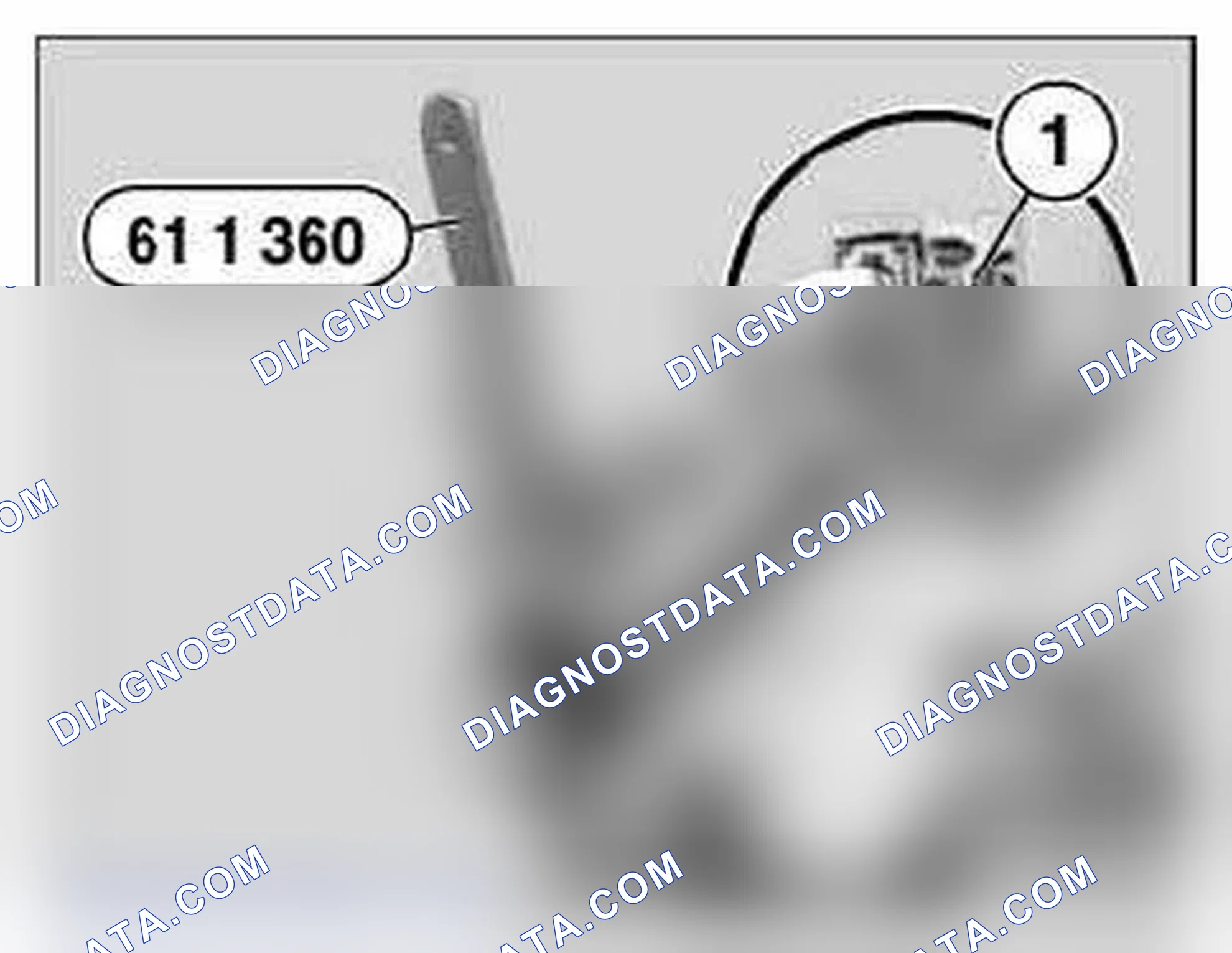 Scheme 1339: 61 13... Socket of tab connector housings