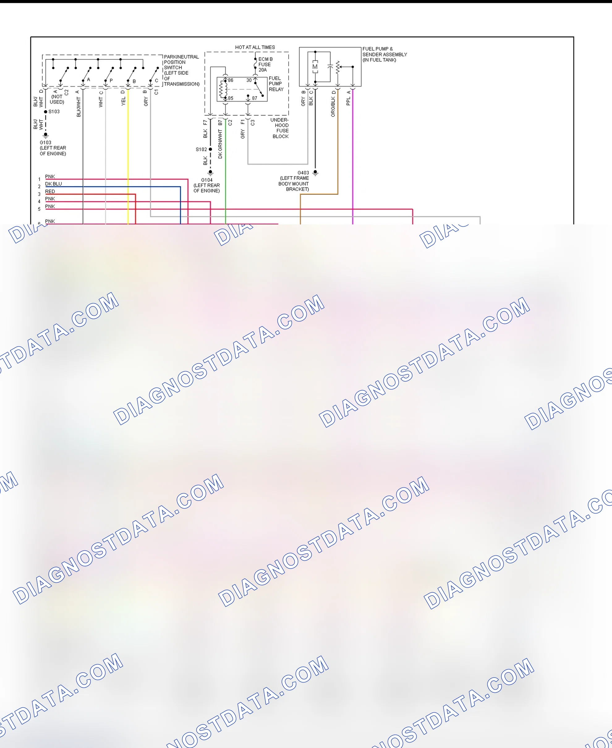 Scheme 34: PCM Wiring Diagram (Avalanche, Sierra, Silverado, Suburban, Tahoe, Yukon & Yukon XL - 4.8L & 5.3L - With Isolated Ground HO2S - 2 Of 5)