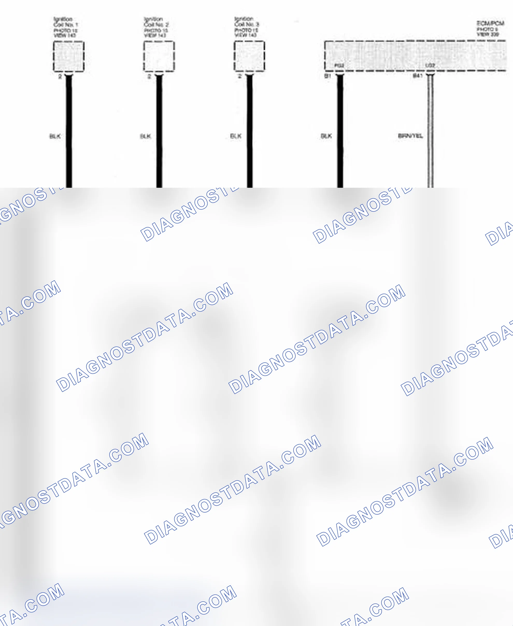 Scheme 125: Ground Distribution Circuit Diagram - G101 (Page 14-1)