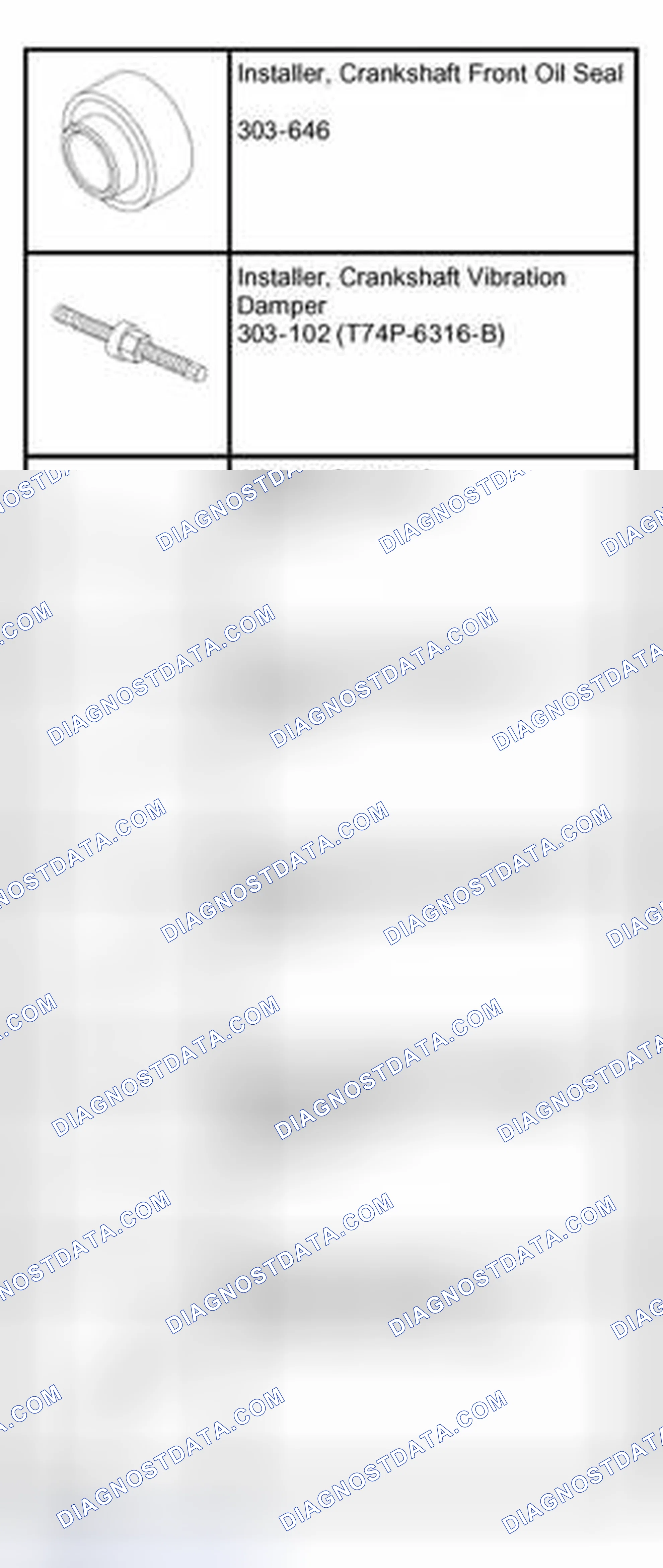 Scheme 732: Special Tool(s)