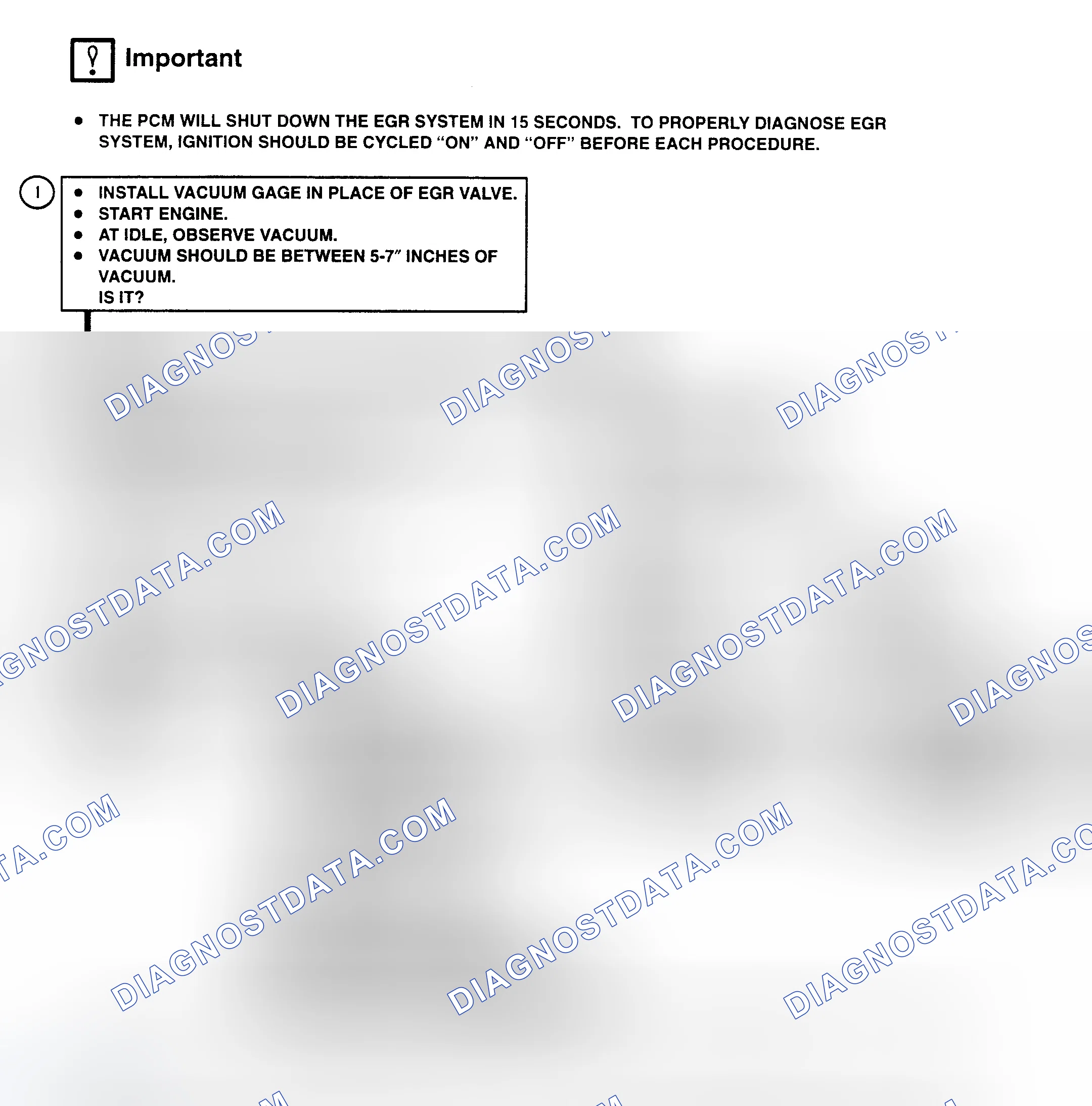 Scheme 193: DTC 32 Flow Chart ("C" & "K" Series) EGR Circuit Error