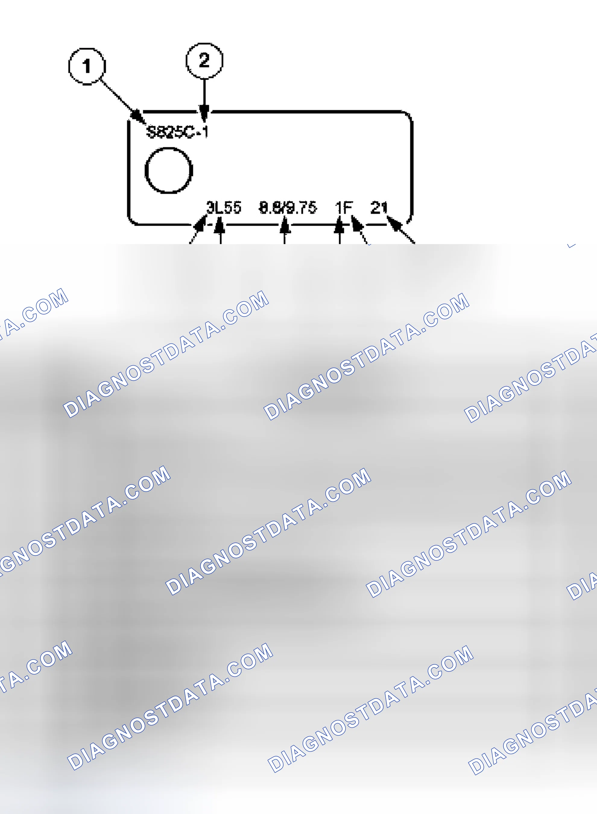 Scheme 4: Ford Axle Identification Tag Denoting Interchangeability Affected Internally