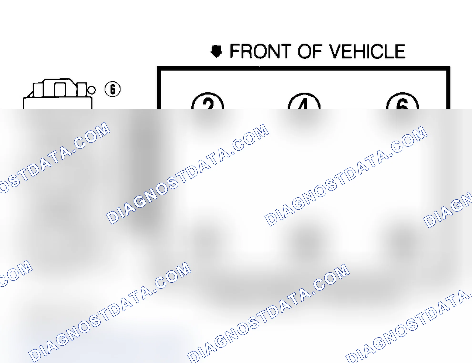 Scheme 4: Firing Order (3.8L - Except "F" Body)