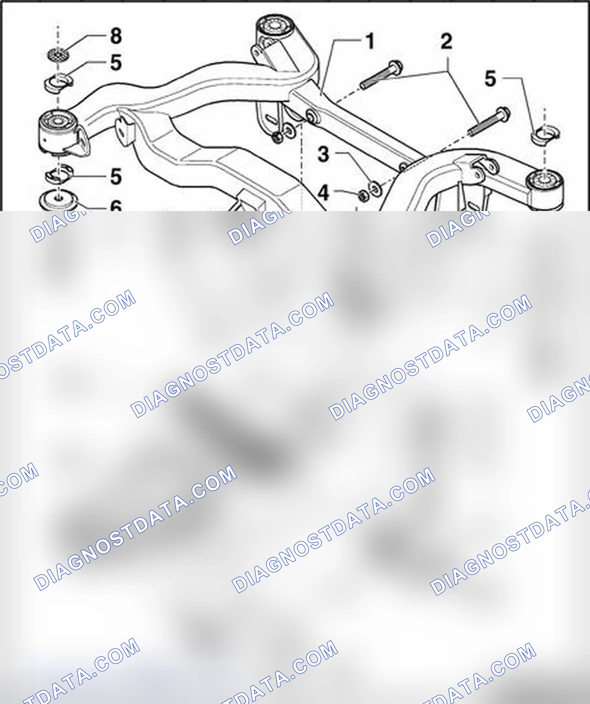 Scheme 175: Part II, Subframe - all wheel drive