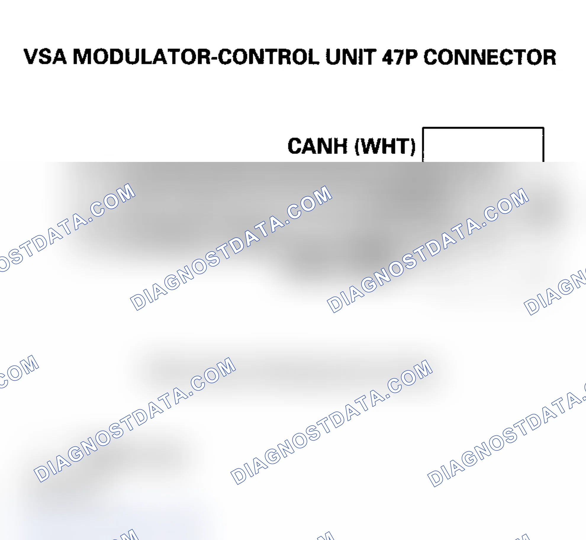 Scheme 245: DTC U0122: F-CAN Malfunction (VSA-ECM/PCM) (2004-2005 Models)