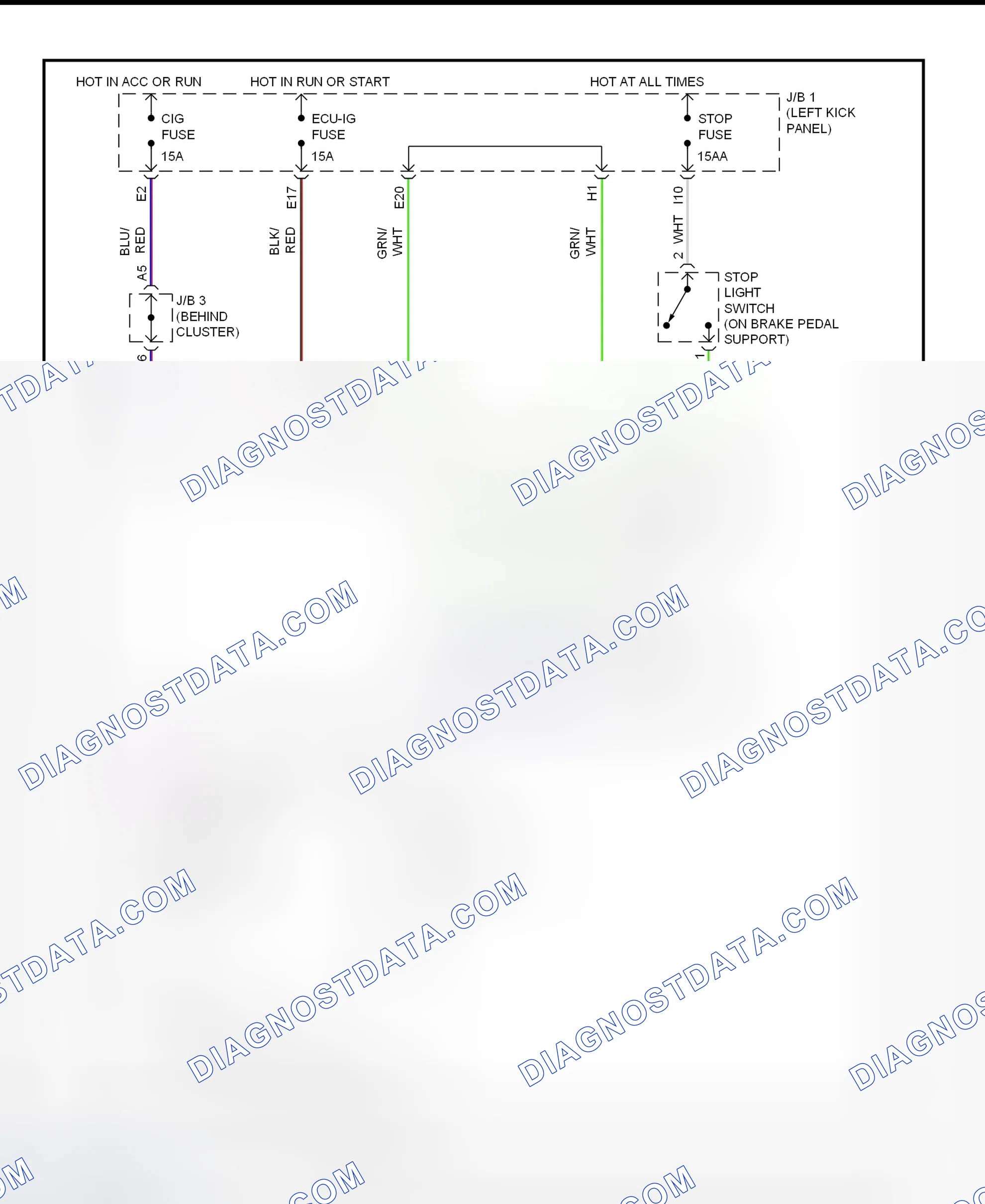 Scheme 9: Shift Interlock System Wiring Diagram (1995-96 SC300 & SC400)