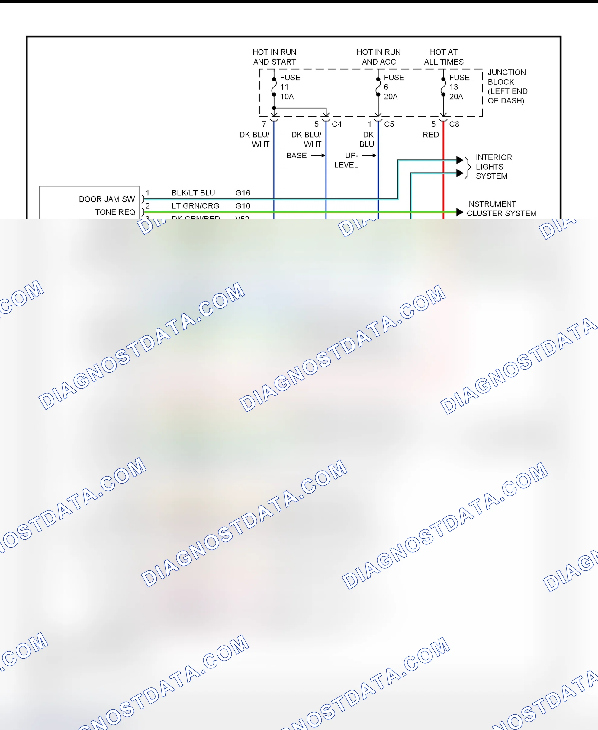 Scheme 78: BCM Wiring Diagram (Dakota)