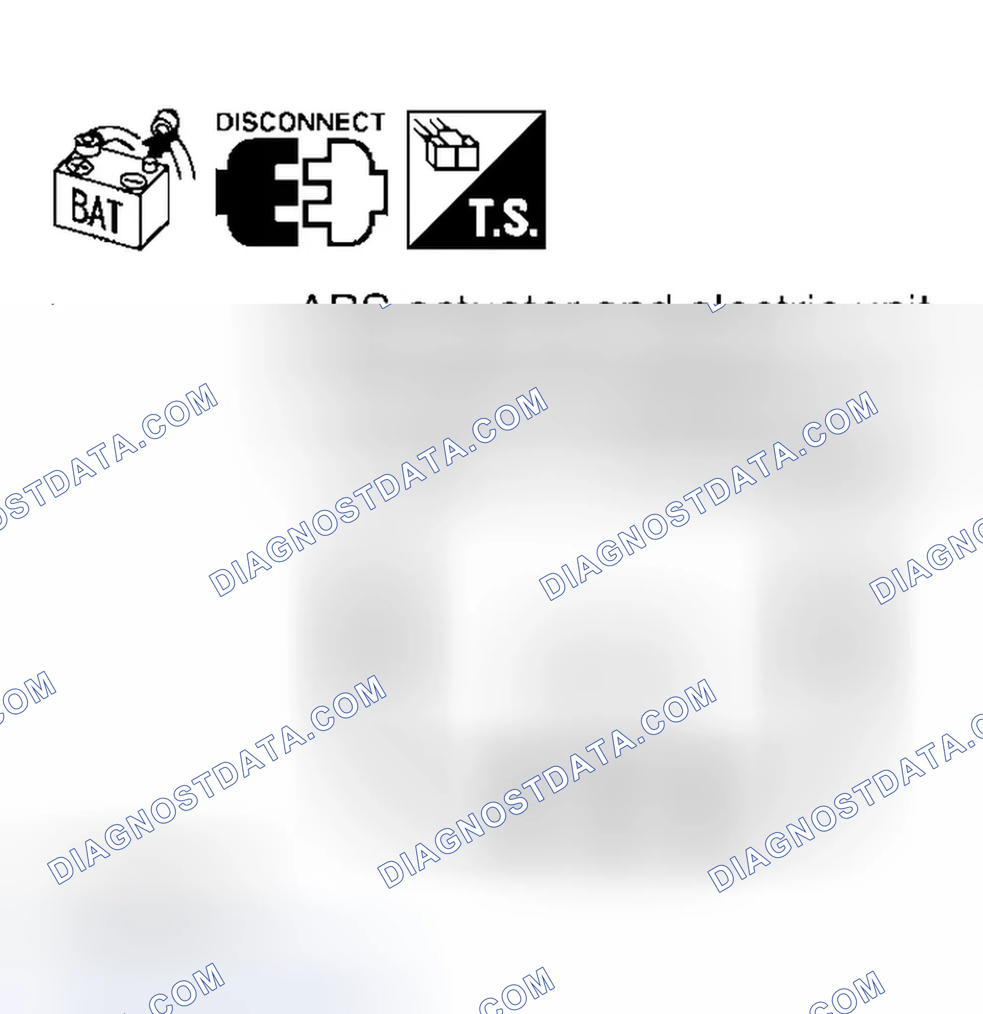 Scheme 474: ABS Actuator and Electric Unit (Control Unit) Circuit Check