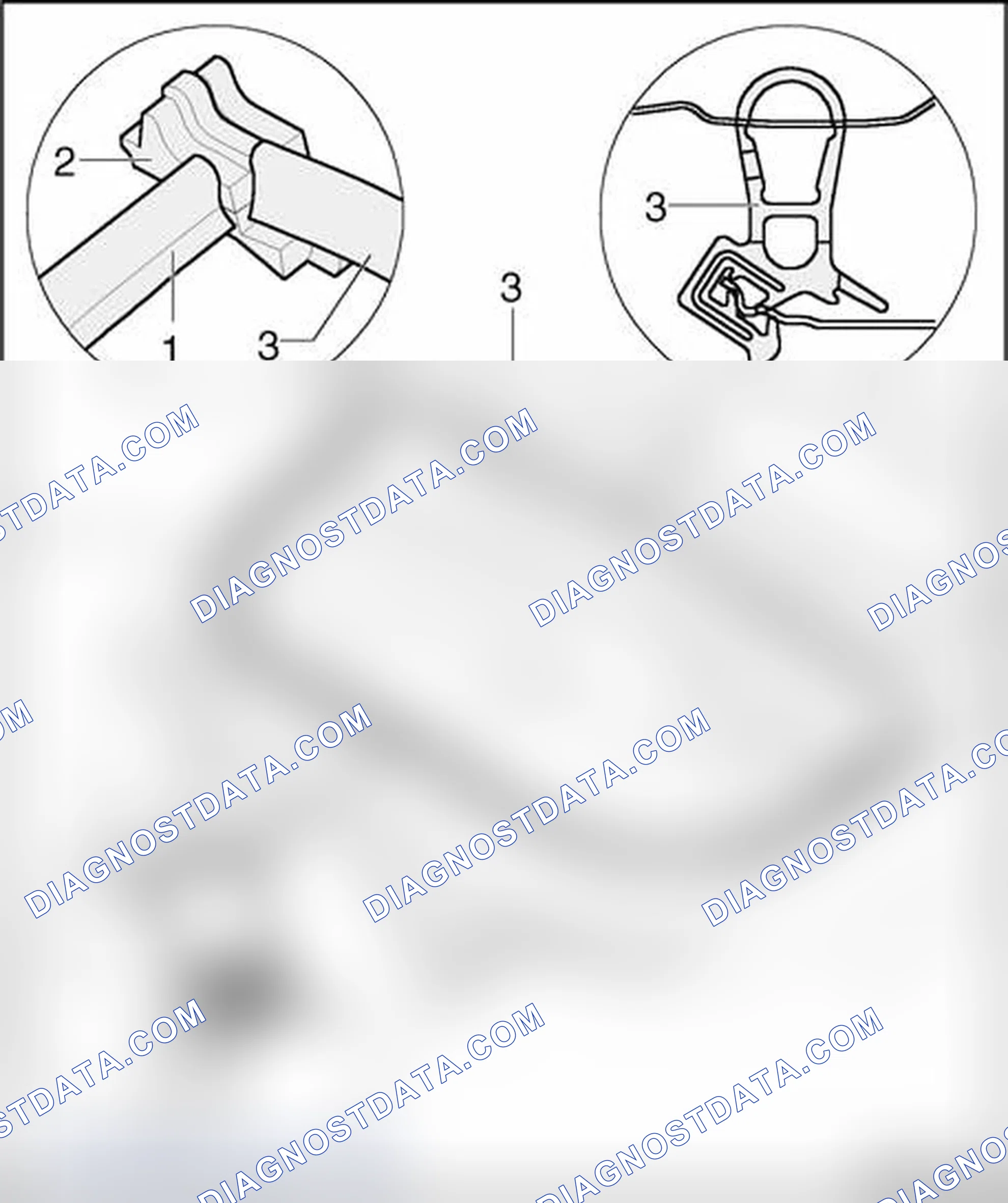 Scheme 40: Hood seal, assembly overview