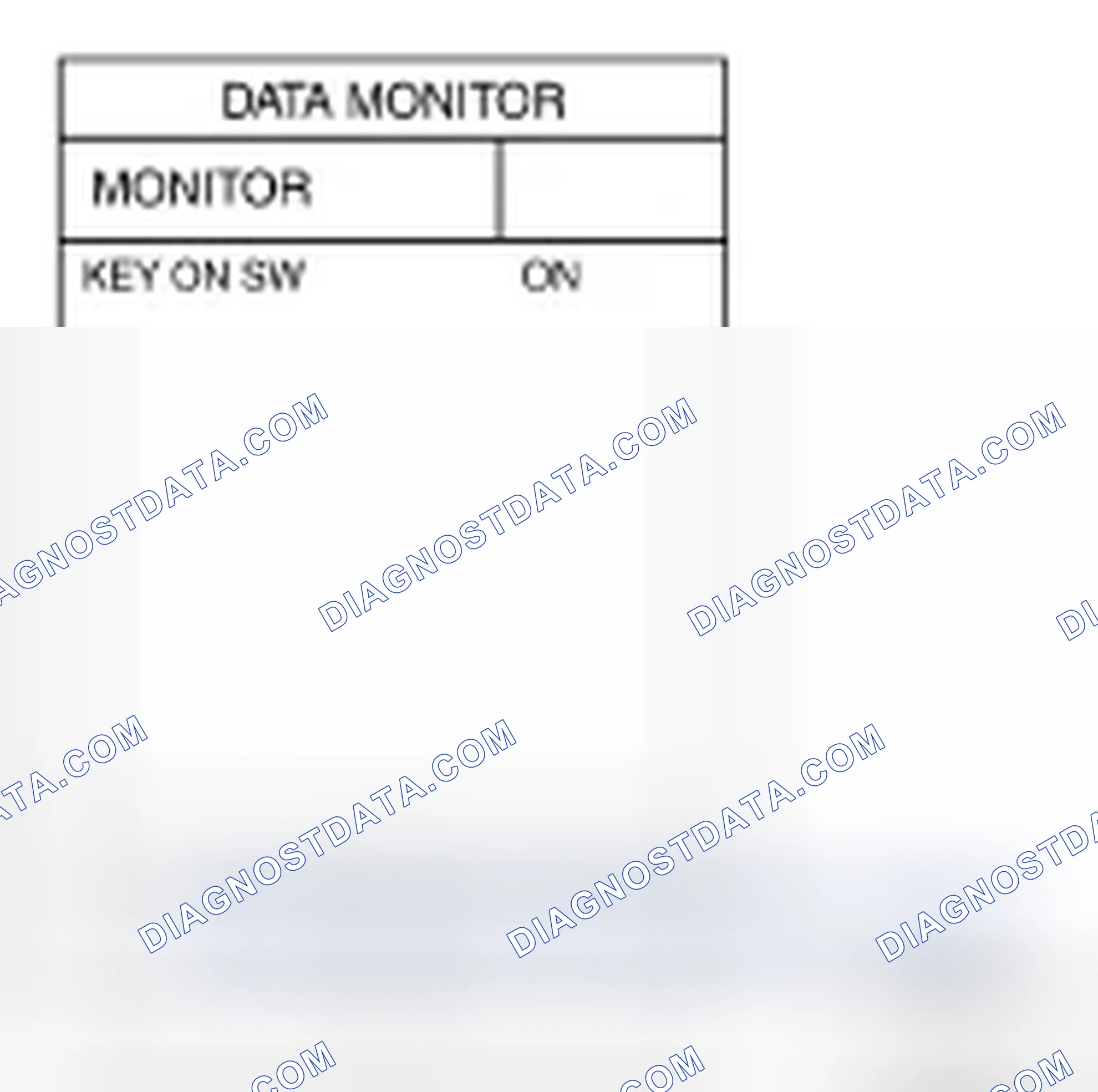 Scheme 56: Key Switch Signal Inspection (Without Intelligent Key)