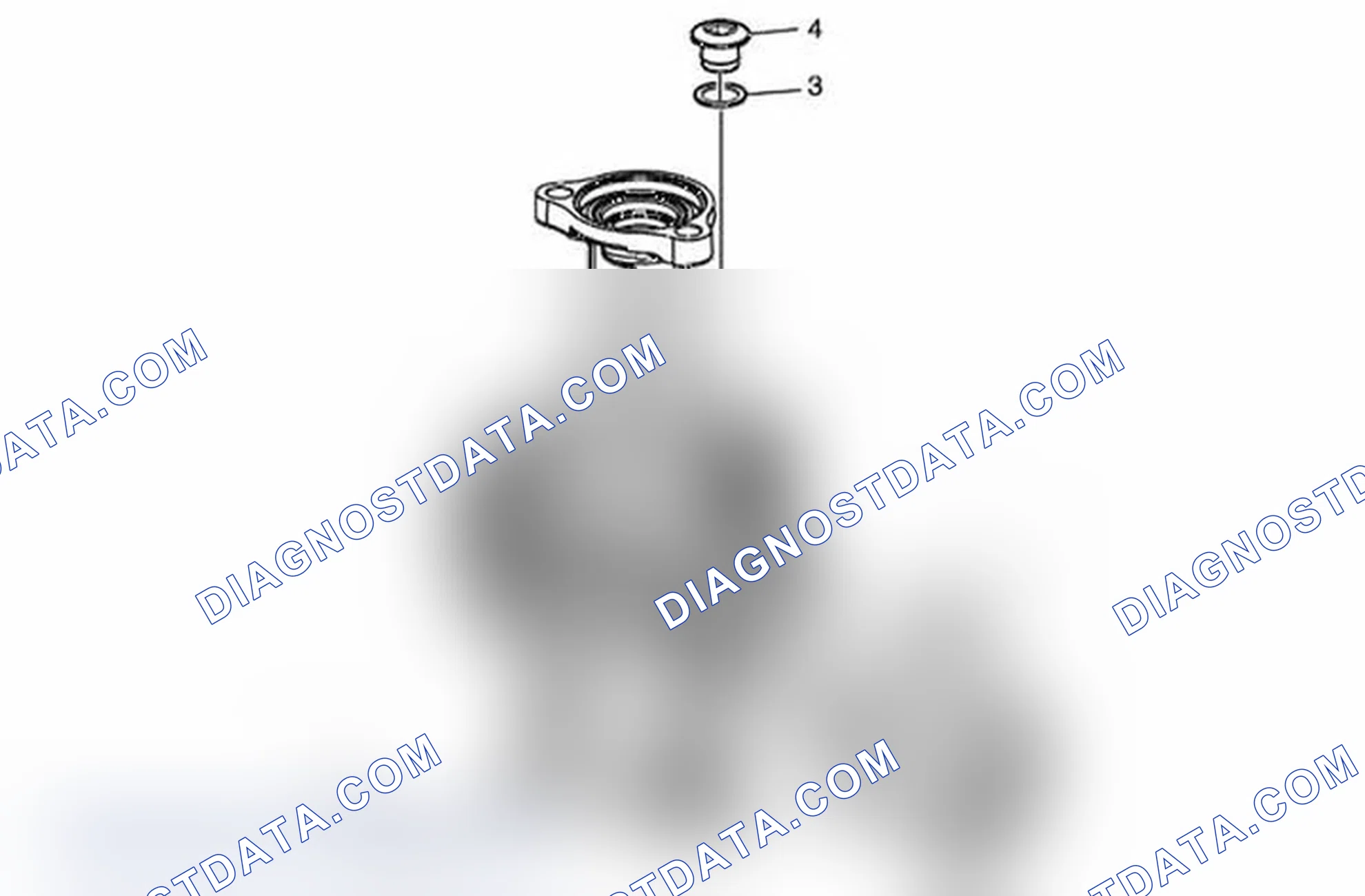 Scheme 29: Transfer Case Fill Plug, Oil Drain Plug, and Vent Hose Connector Installation