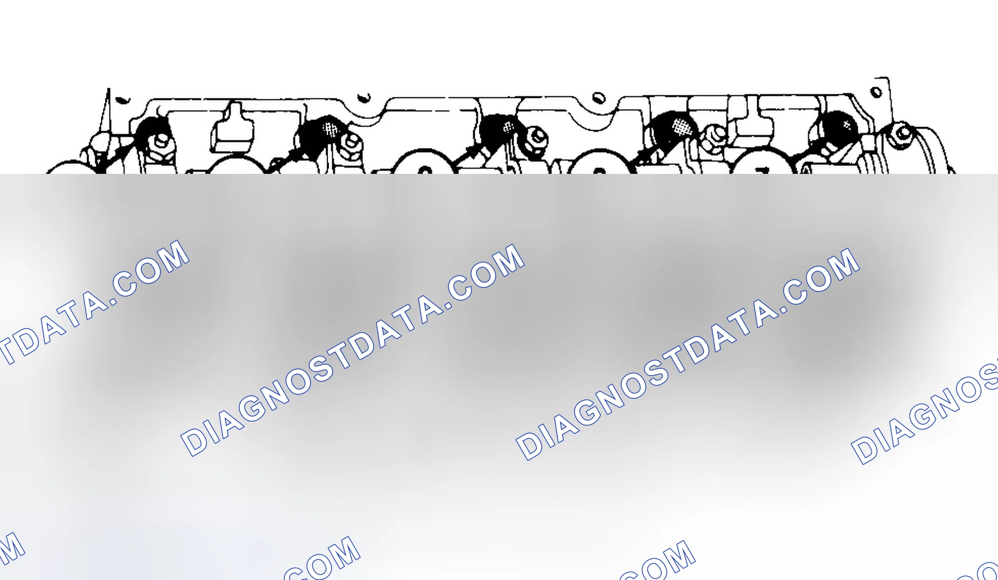 Scheme 7: Typical Cylinder Head Tightening or Loosening Sequence