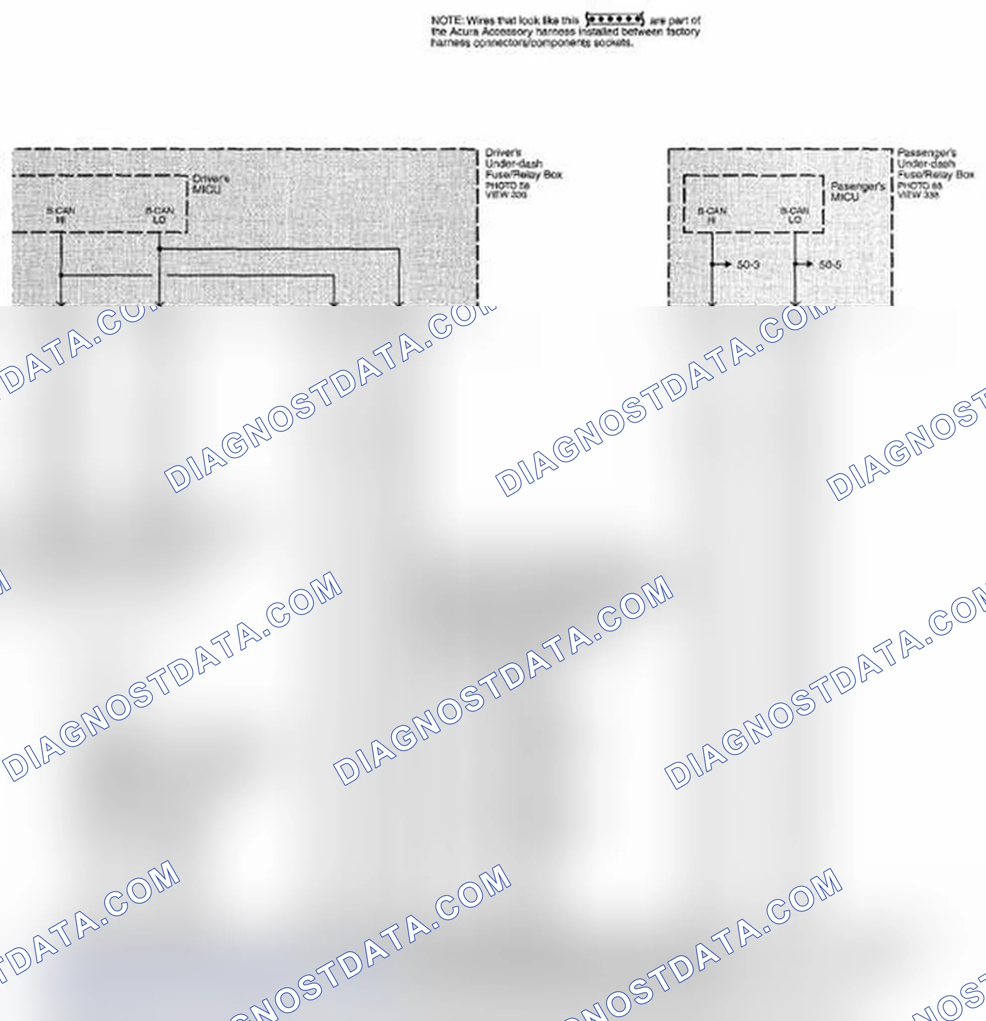 Scheme 218: Remote Starting System Circuit Diagram (Acura Accessory: Without Keyless Access) (Page 21-31)