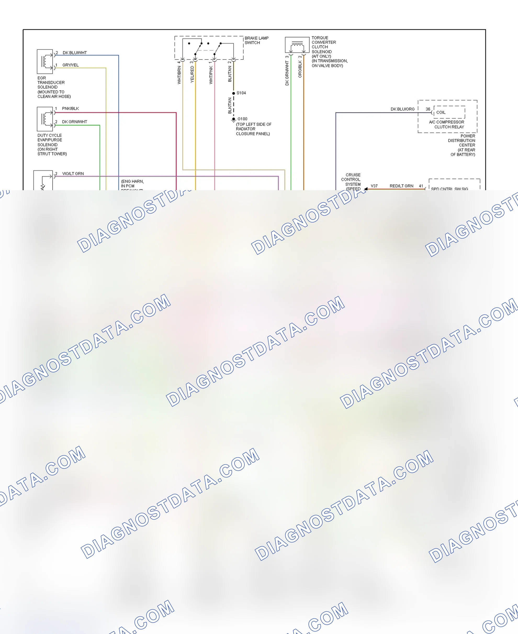 Scheme 42: PCM Wiring Diagram (Neon - 2.0L - 3 Of 3)