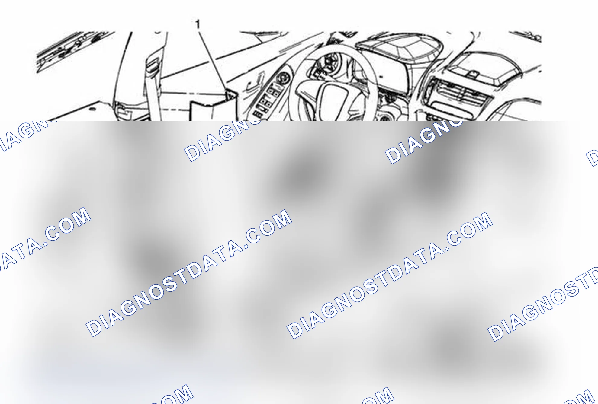 Scheme 73: Center Pillar Lower Trim Panel Replacement (Trax)