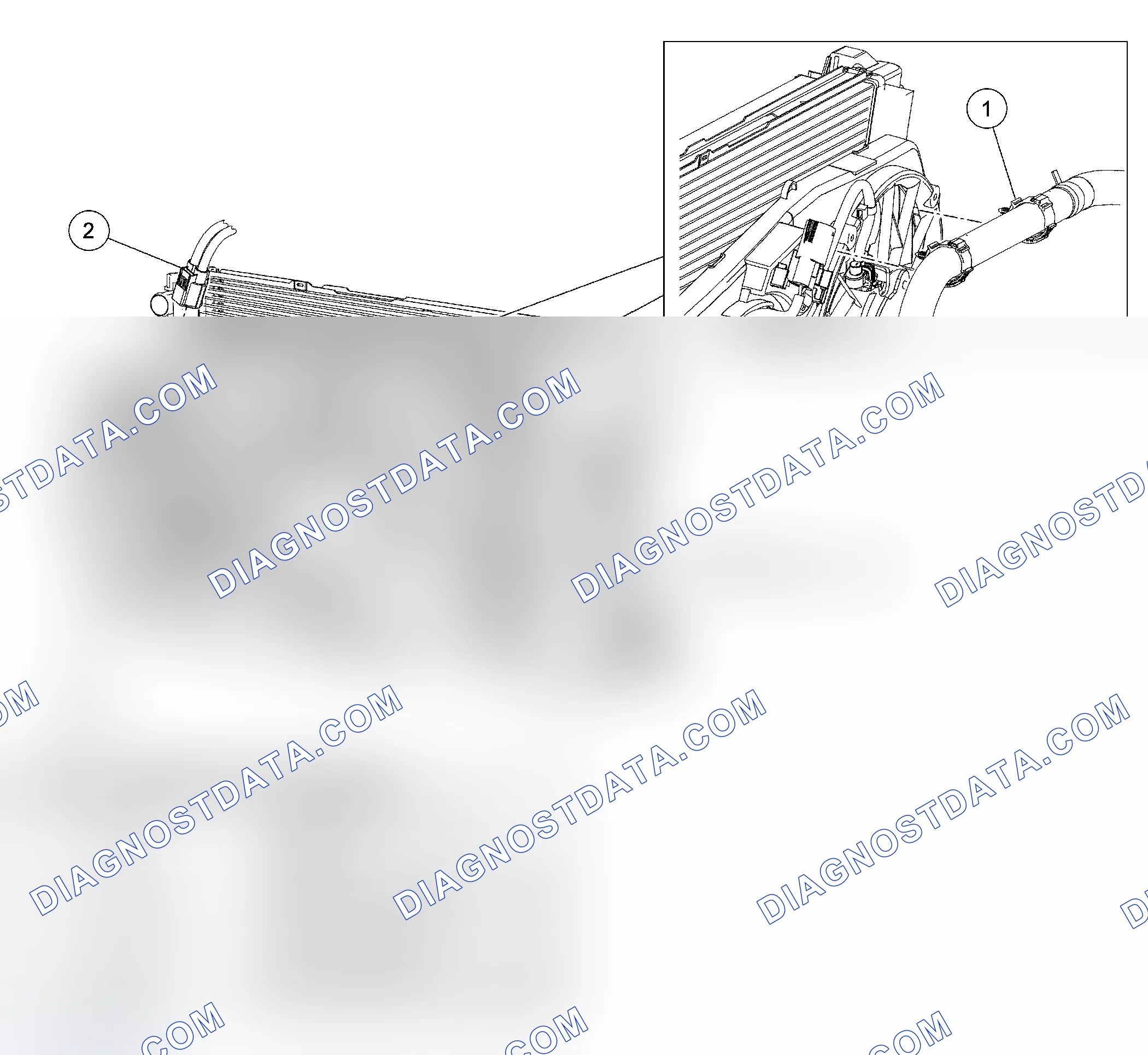 Scheme 14: Cooling Fan Motor and Shroud