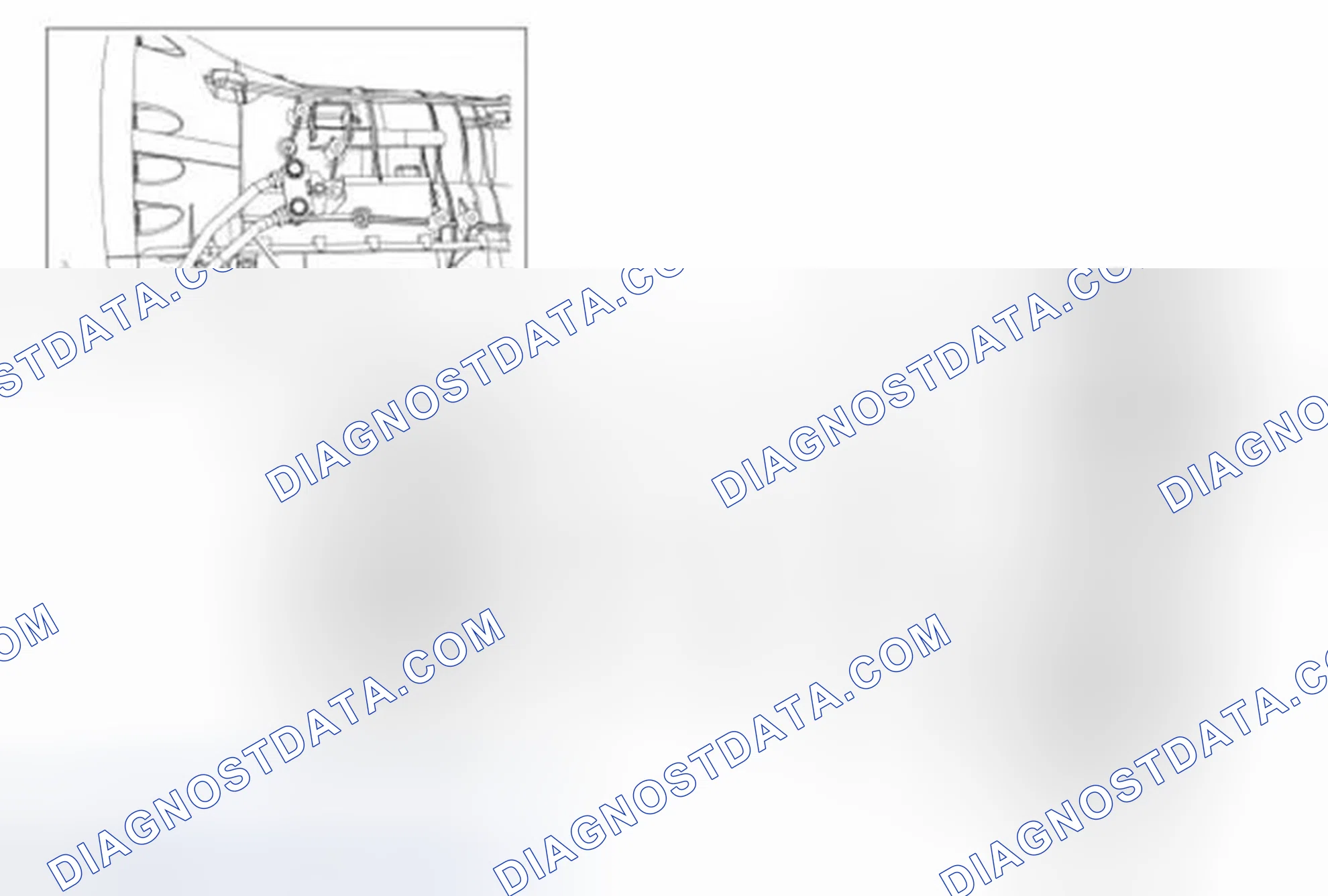Scheme 27: Transmission Fluid Cooler Tubes (3.7L Engine)