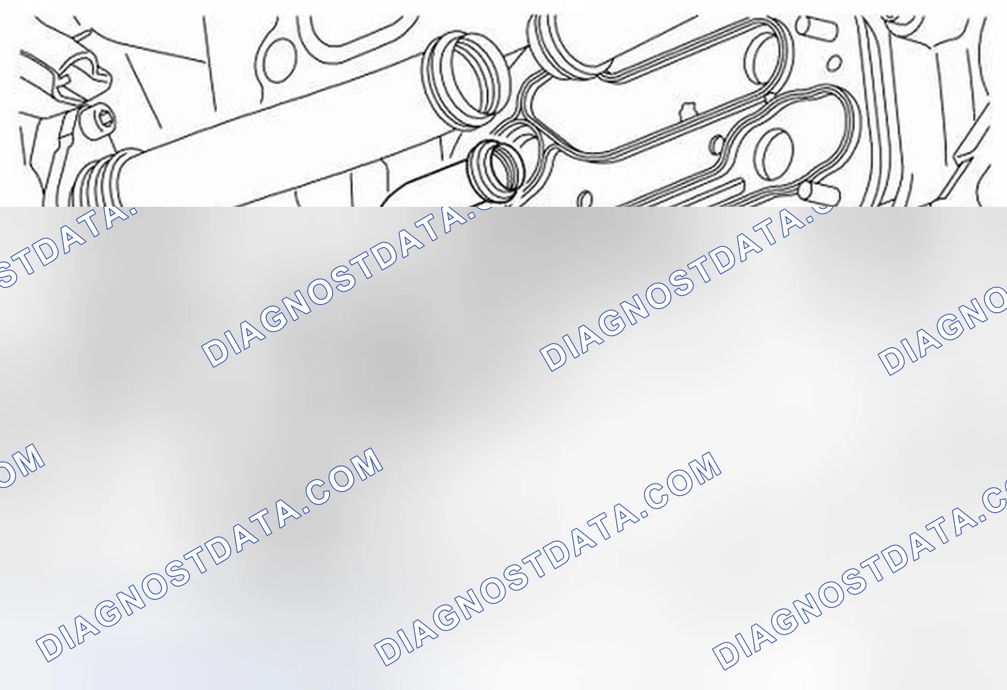 Scheme 17: Engine Oil Cooler Inlet Pipe Replacement