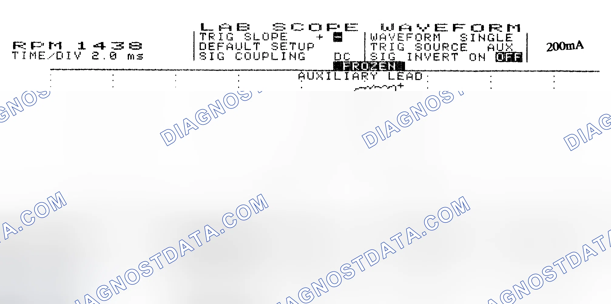Scheme 15: Single Injector w/Normal Current Flow - Current Pattern