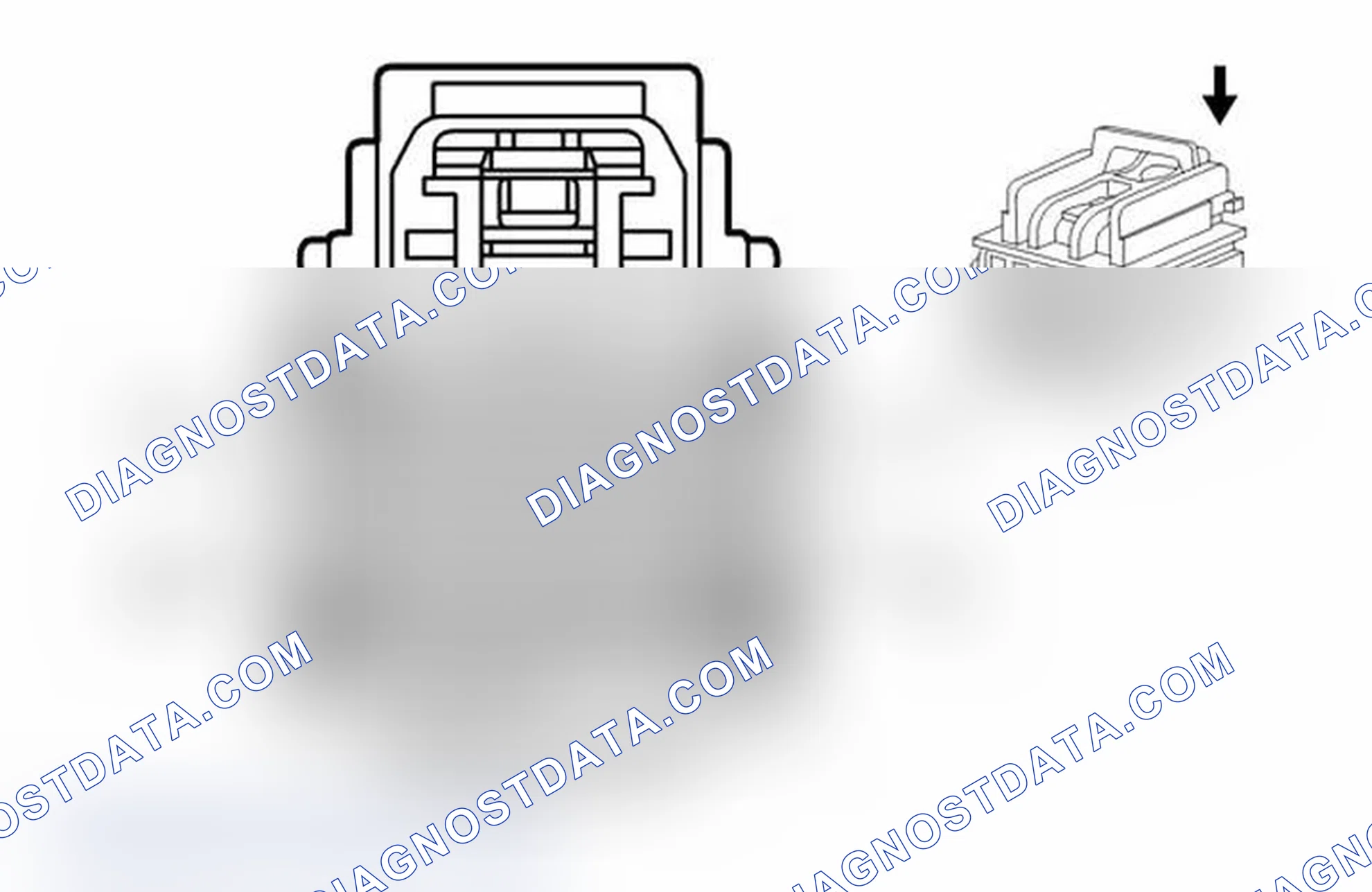 Scheme 256: Door Lock/Window Switch - Driver X7 (A45 or DL7 or D26)