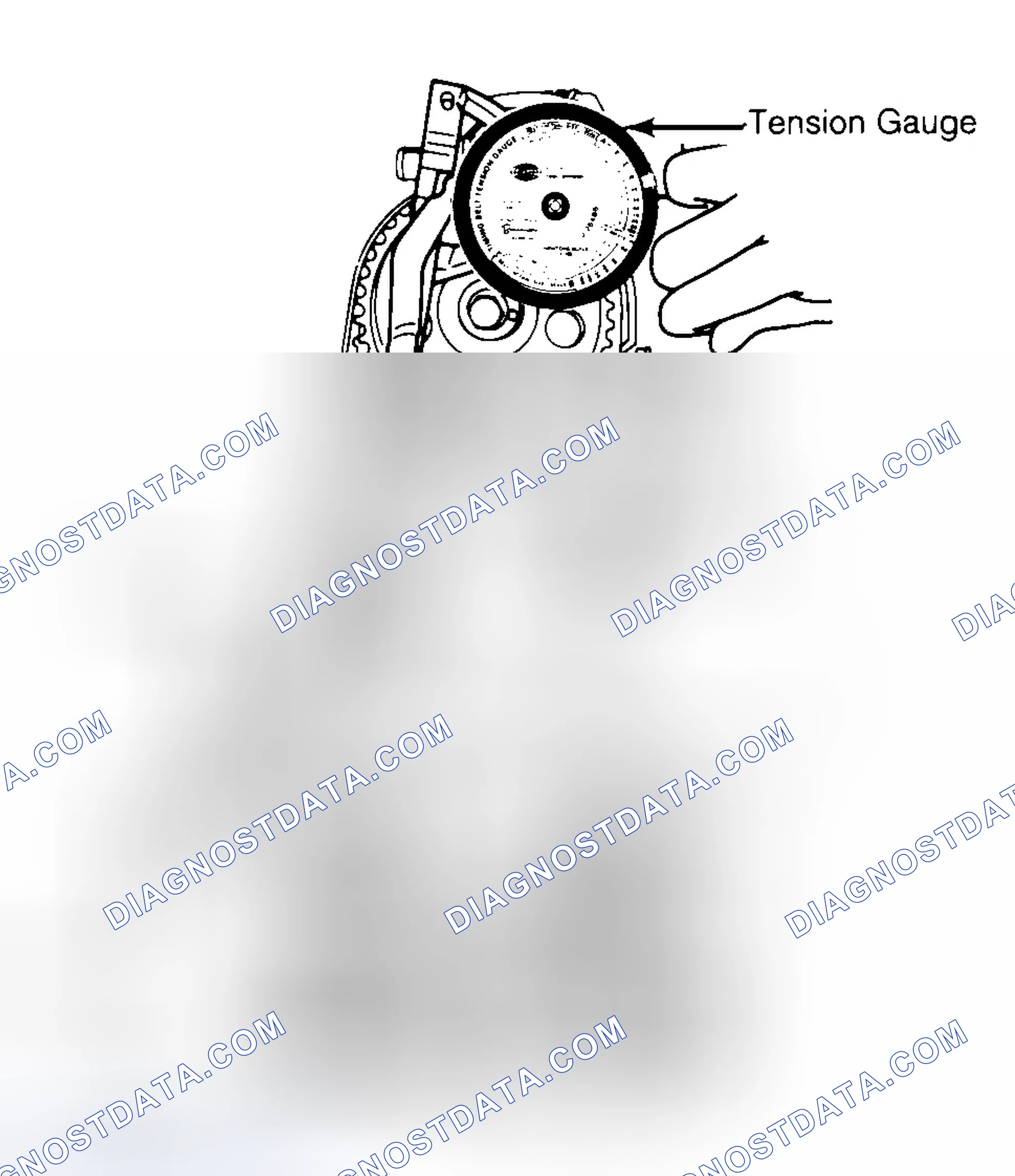 Scheme 3: Adjusting Typical Timing Belt Tension