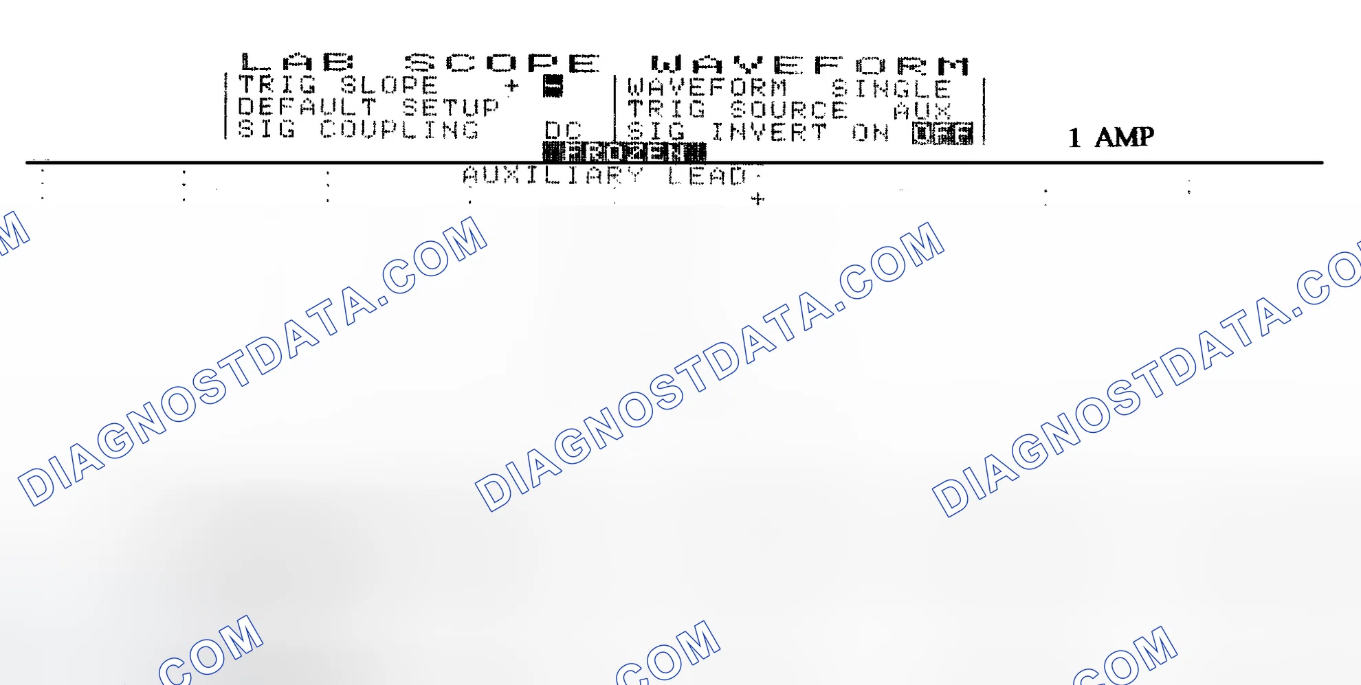 Scheme 20: Single Injector w/Normal Current Flow - Current Pattern