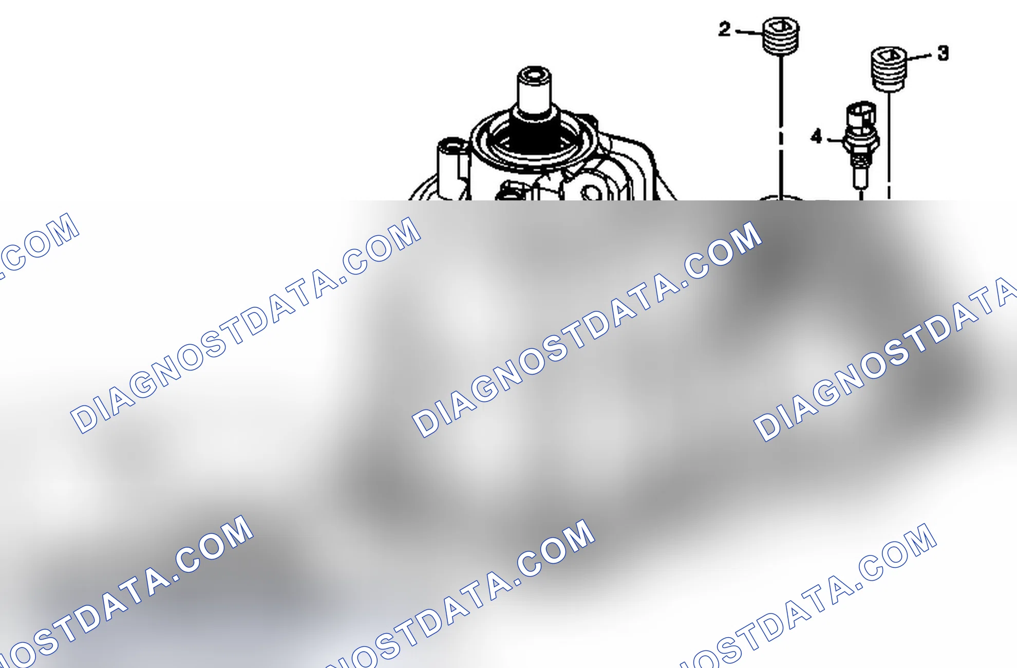 Scheme 7: Vent Assembly, Drain Plug, Fill Plug, and Temperature Sensor Removal