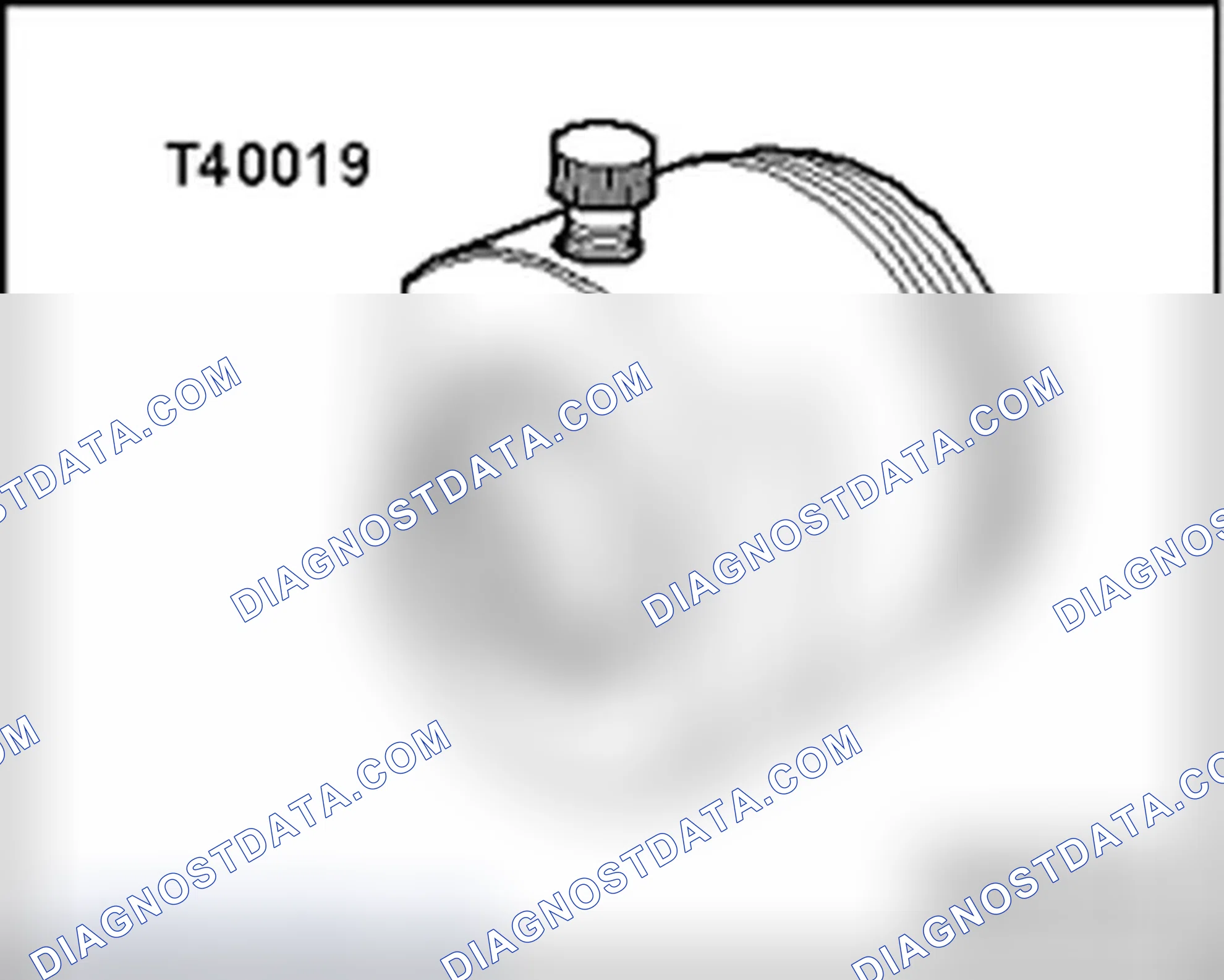 Scheme 419: Seal for crankshaft (ribbed belt side), replacing