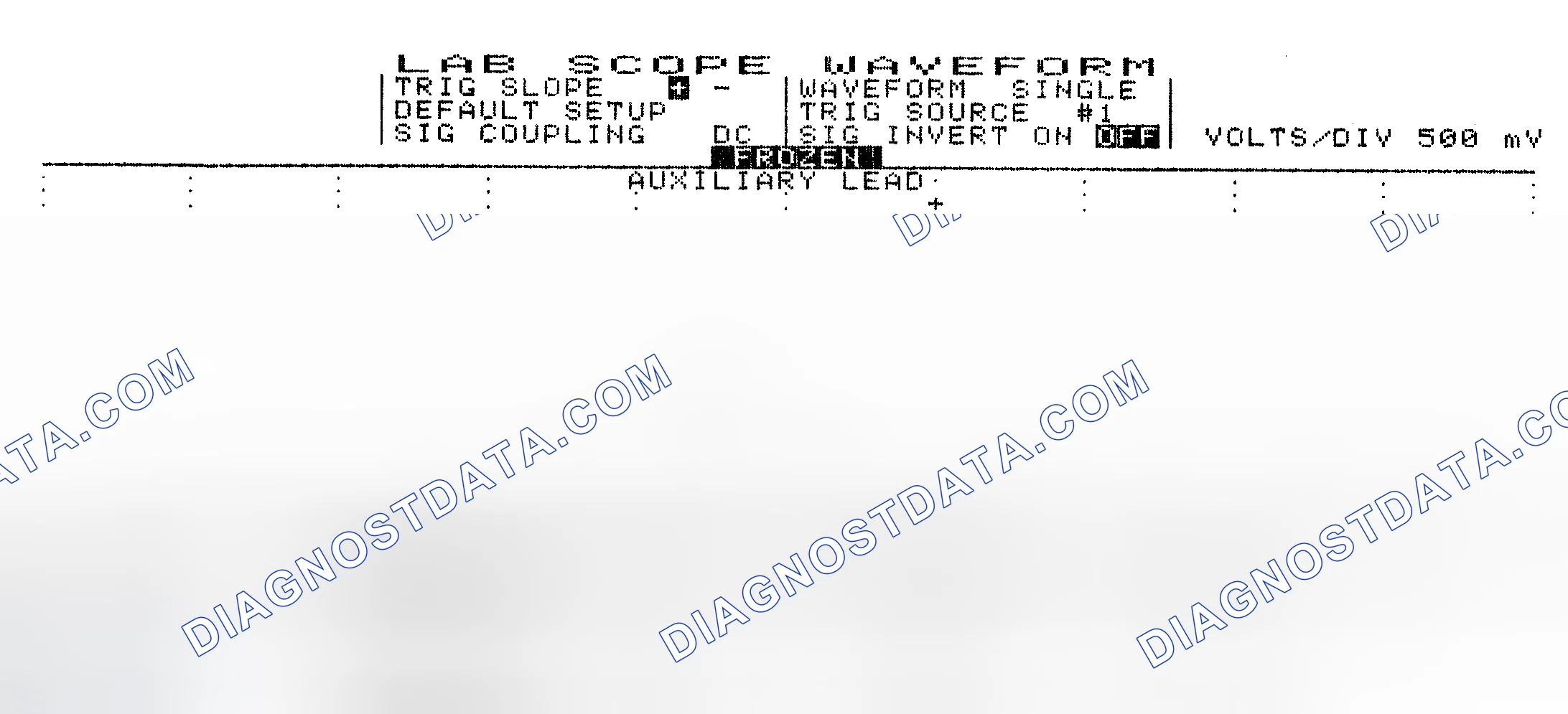 Scheme 9: Single Injector w/Normal Current Flow - Current Pattern