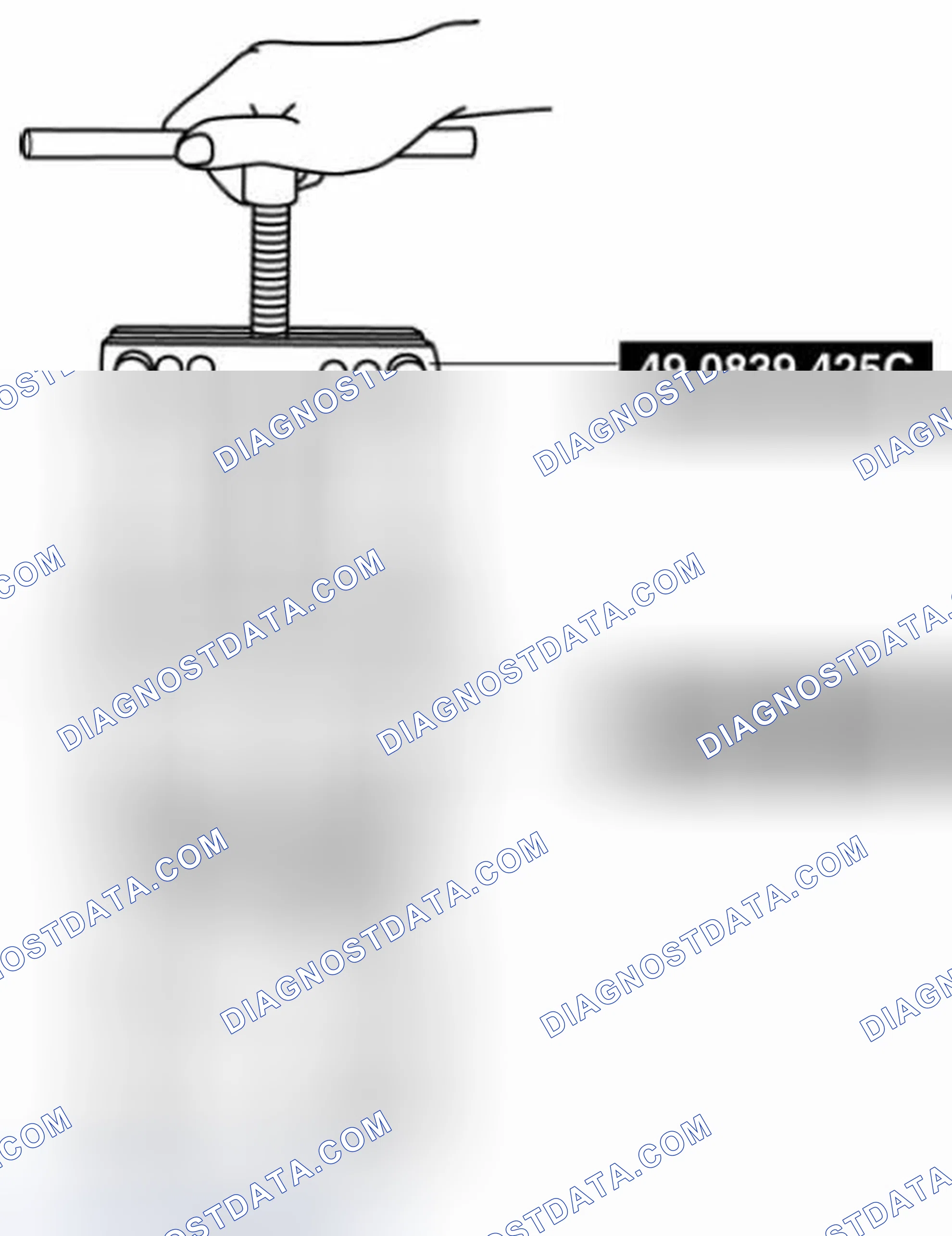 Scheme 44: A/C Compressor Pulley Removal Note