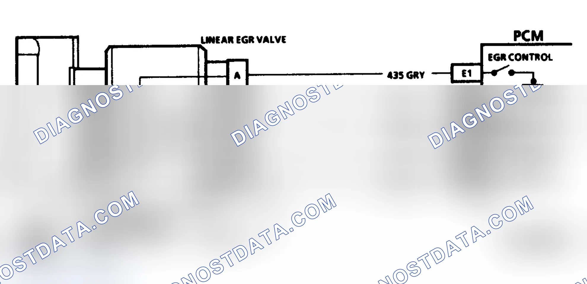 Scheme 30: Code 32 Schematic ("L" & "M" Series & "S" & "T" Series Pickup 4.3L (VIN W) Exc. W/ Calif. Emissions) EGR Circuit Error With Linear EGR