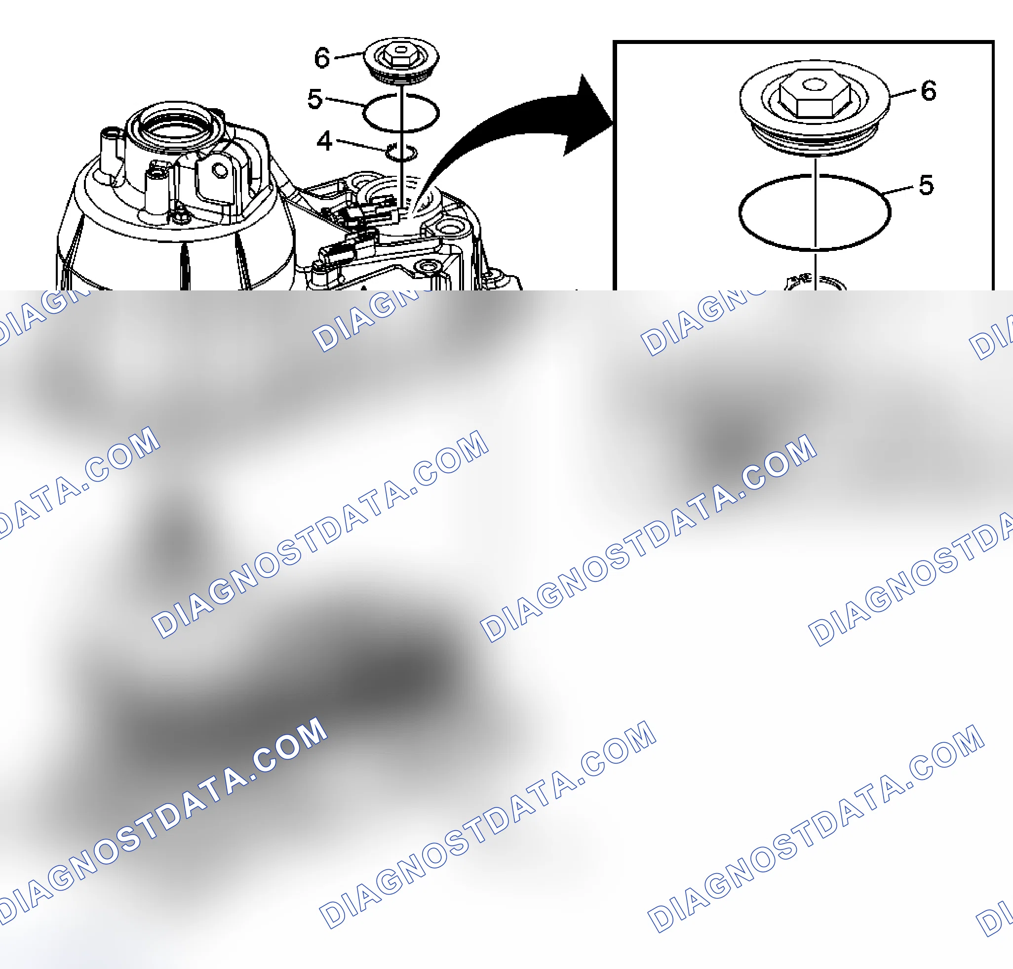 Scheme 29: Case Half and Front Output Shaft Hole Plug Installation