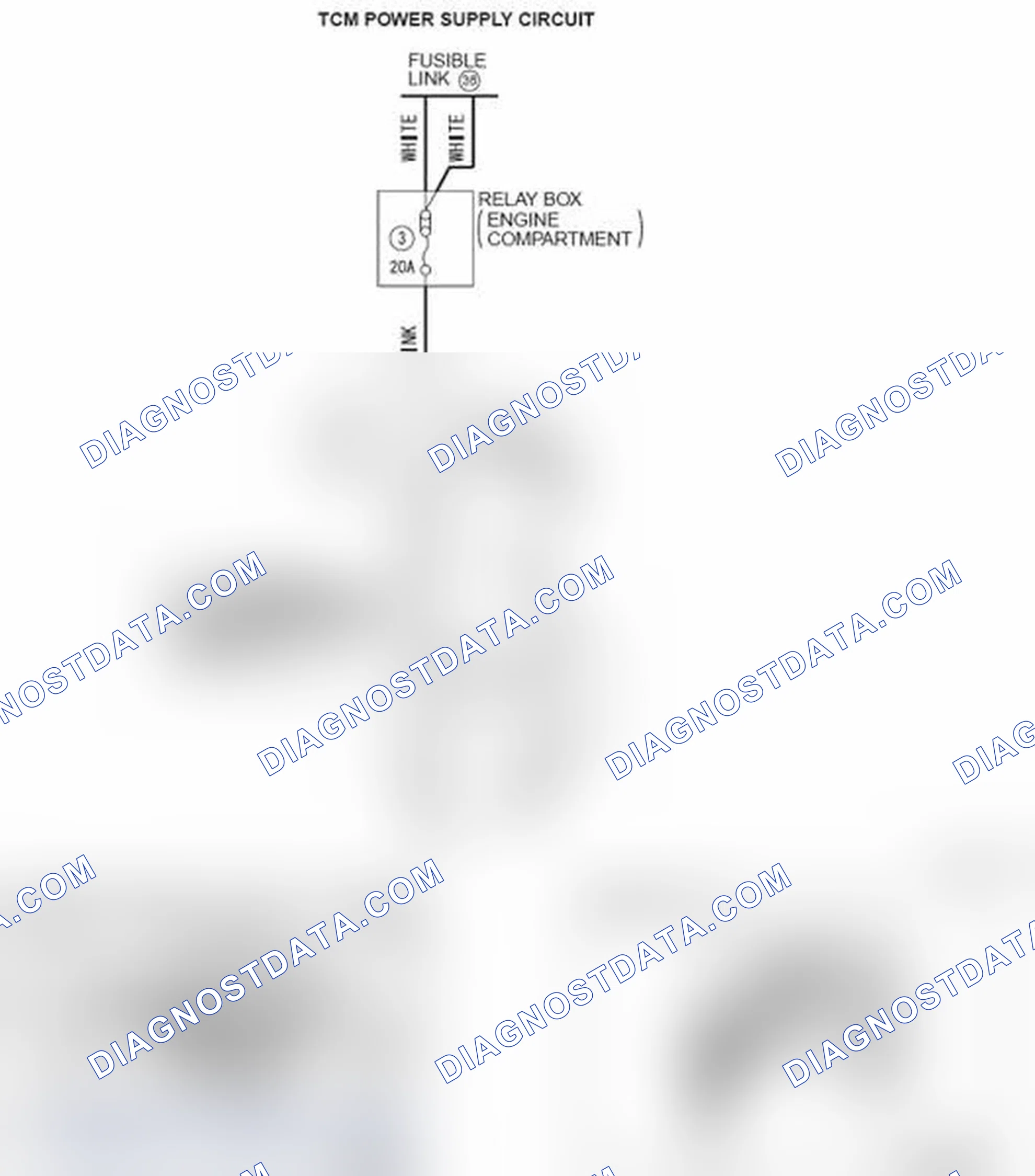 Scheme 57: Inspection Procedure 1: TCM cannot communication with scan tool