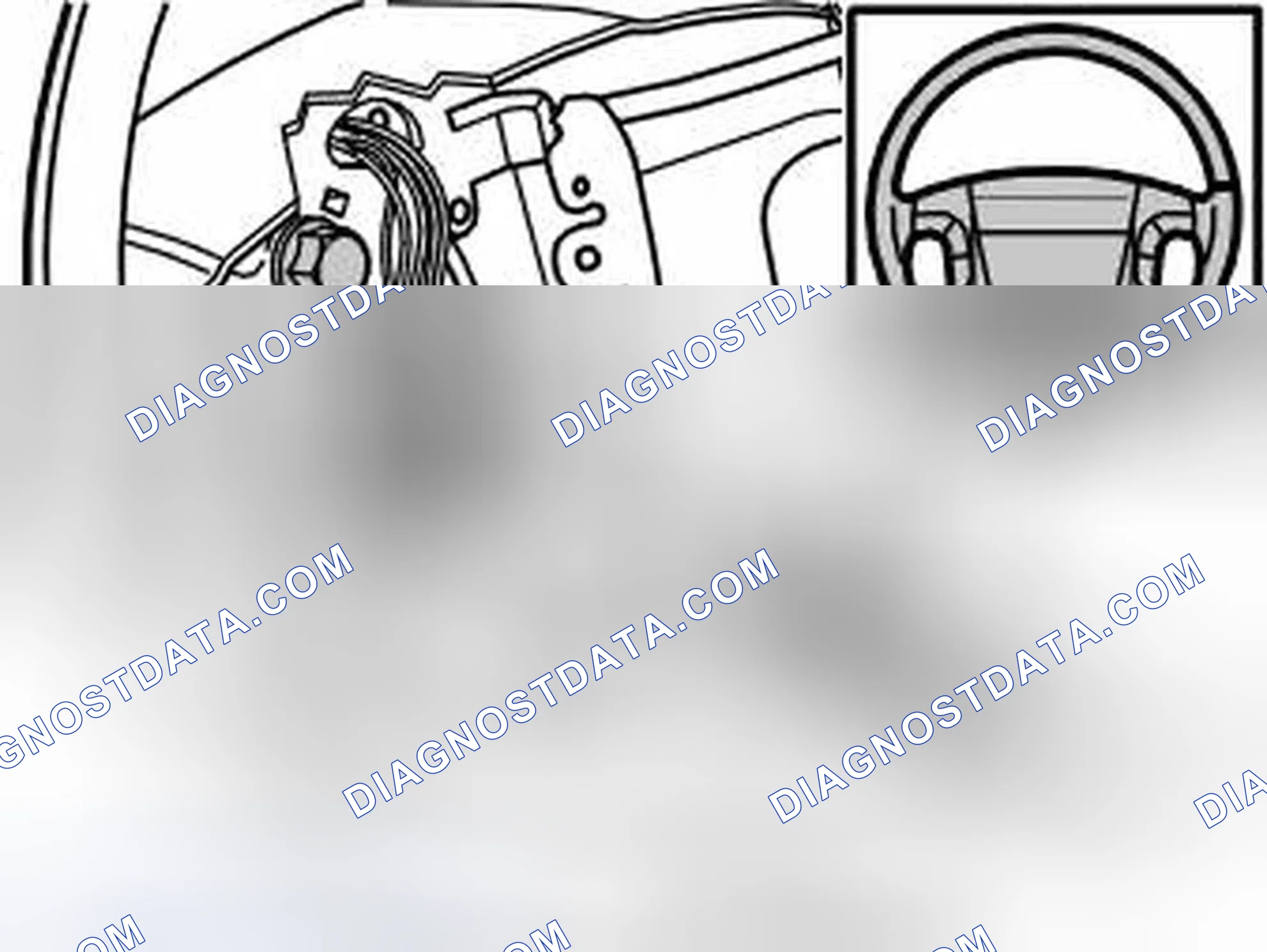 Scheme 133: Installing steering wheel and checking steering wheel position