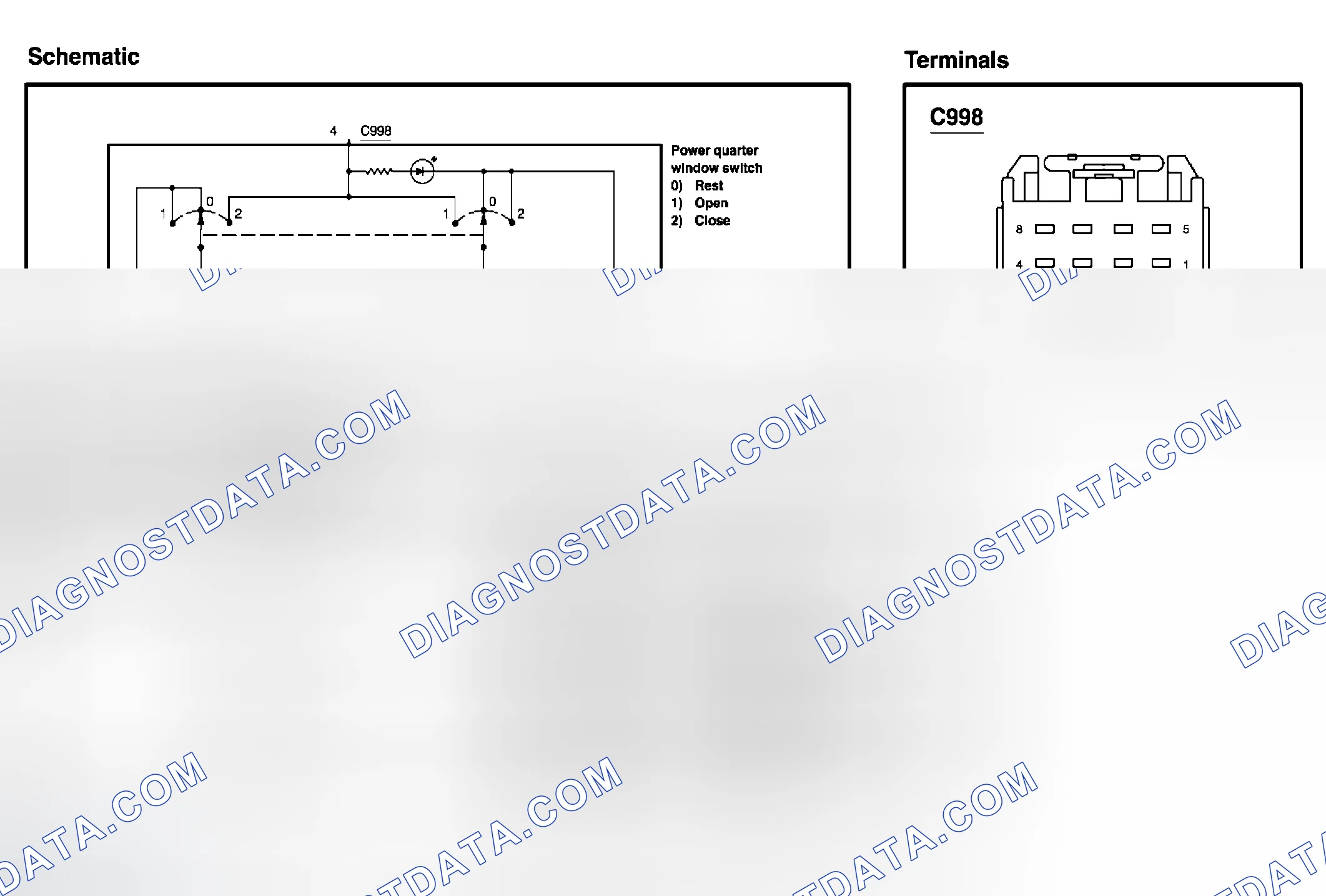 Scheme 24: Power quarter window switch - Expedition