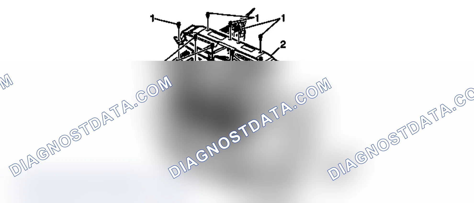 Scheme 18: Radiator Air Upper Baffle and Deflector Replacement (Cadillac)