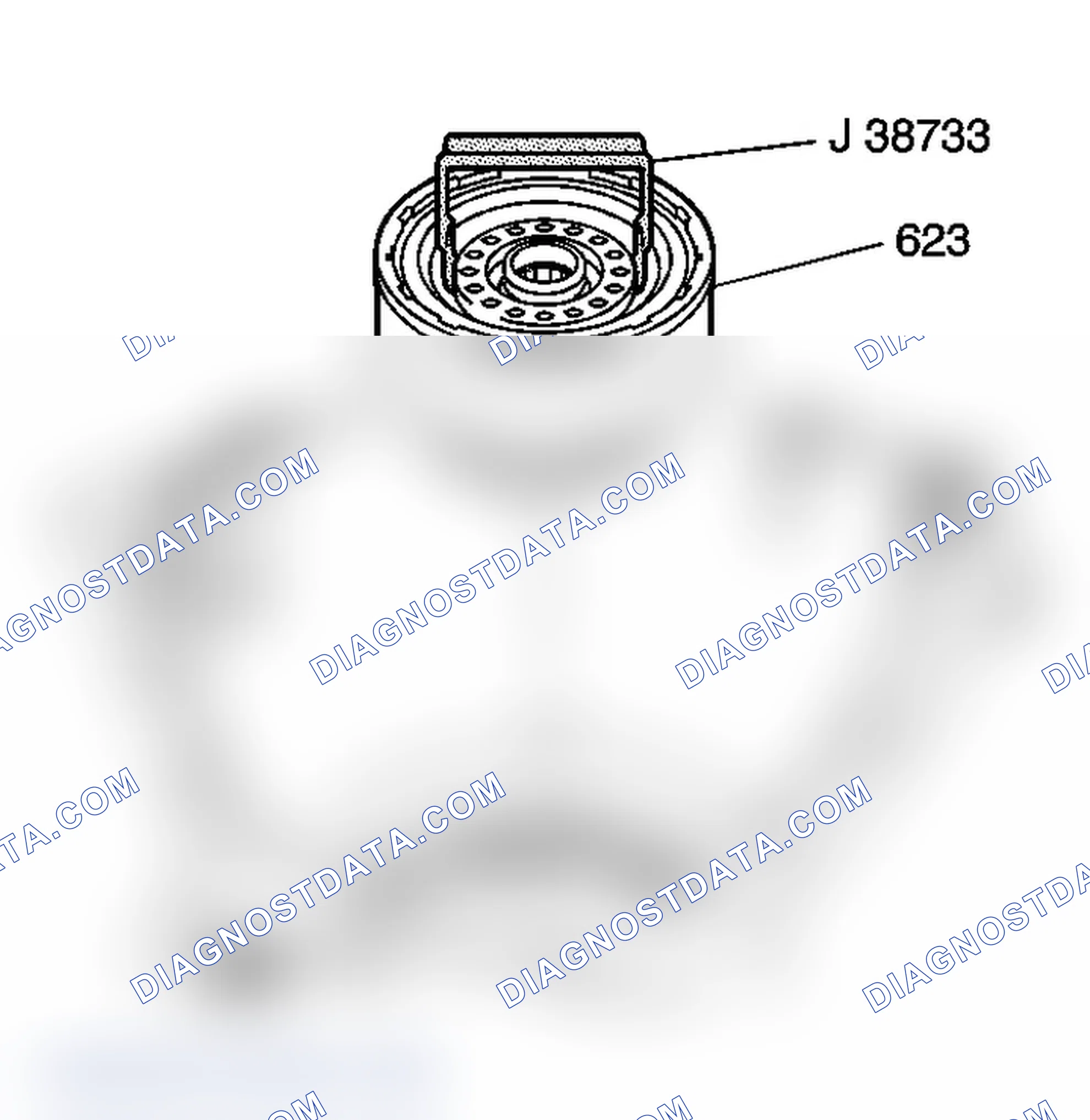 Scheme 22: Direct Clutch Assembly Removal