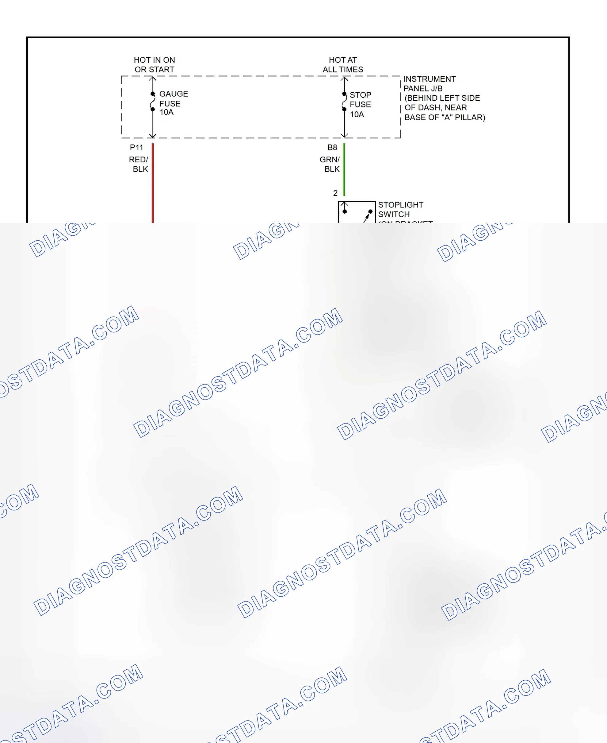 Scheme 233: Shift Lock System Wiring Diagram (Toyota ECHO)