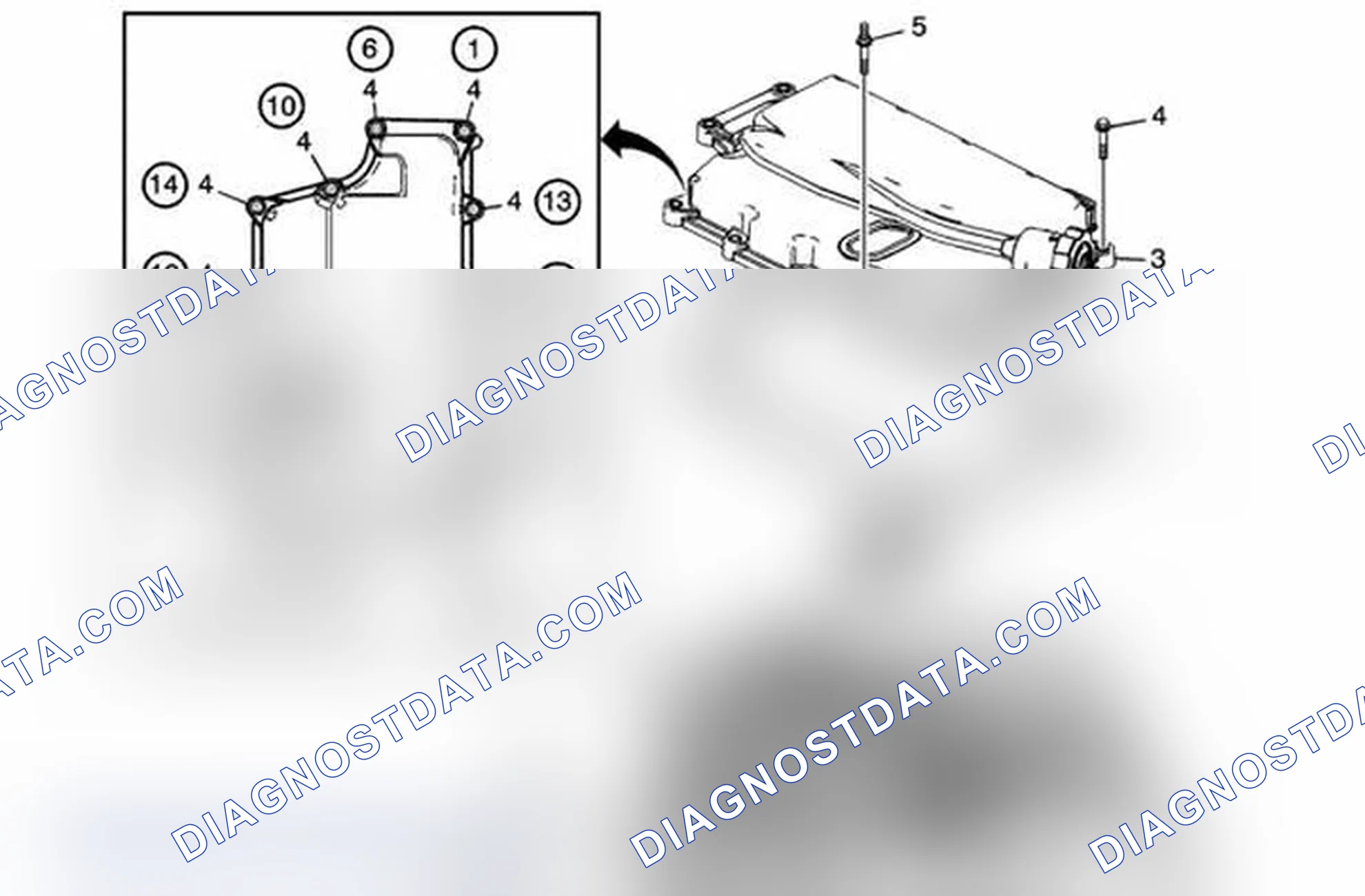 Scheme 235: Control Valve Body Cover Installation
