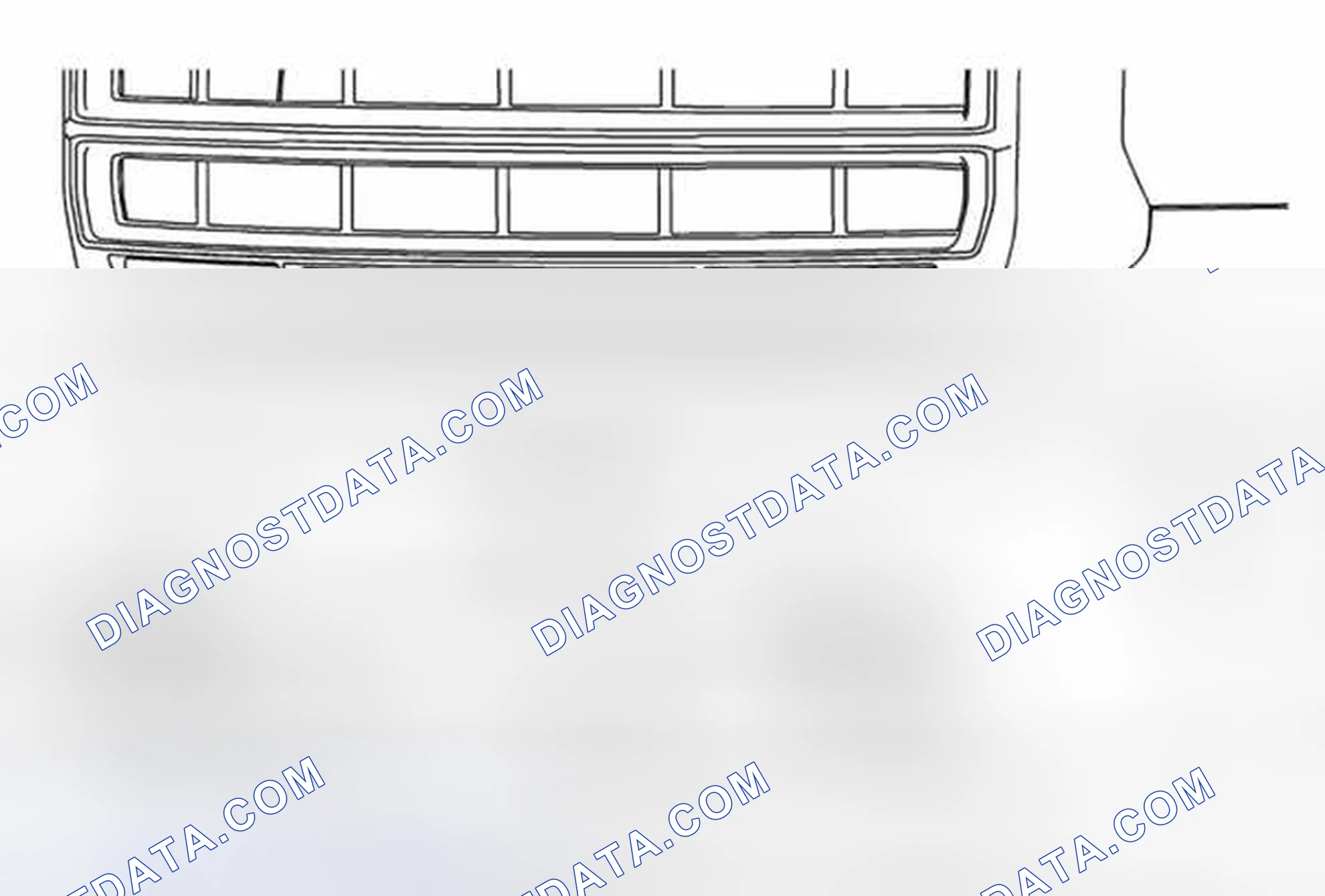 Scheme 11: Front Parking Assist Alarm Sensor Bracket Replacement (GMC)