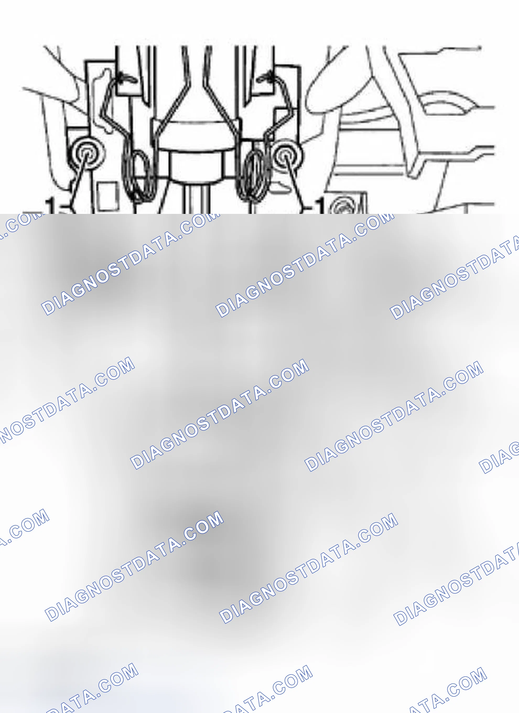 Scheme 34: Removing steering column switch