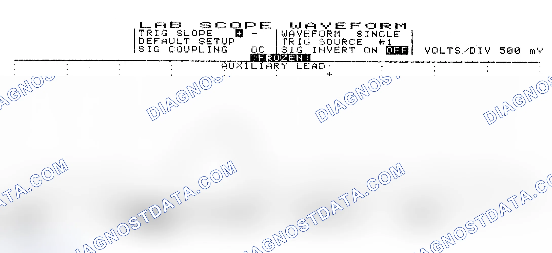 Scheme 10: Single Injector w/Excessive Current Flow - Current Pattern