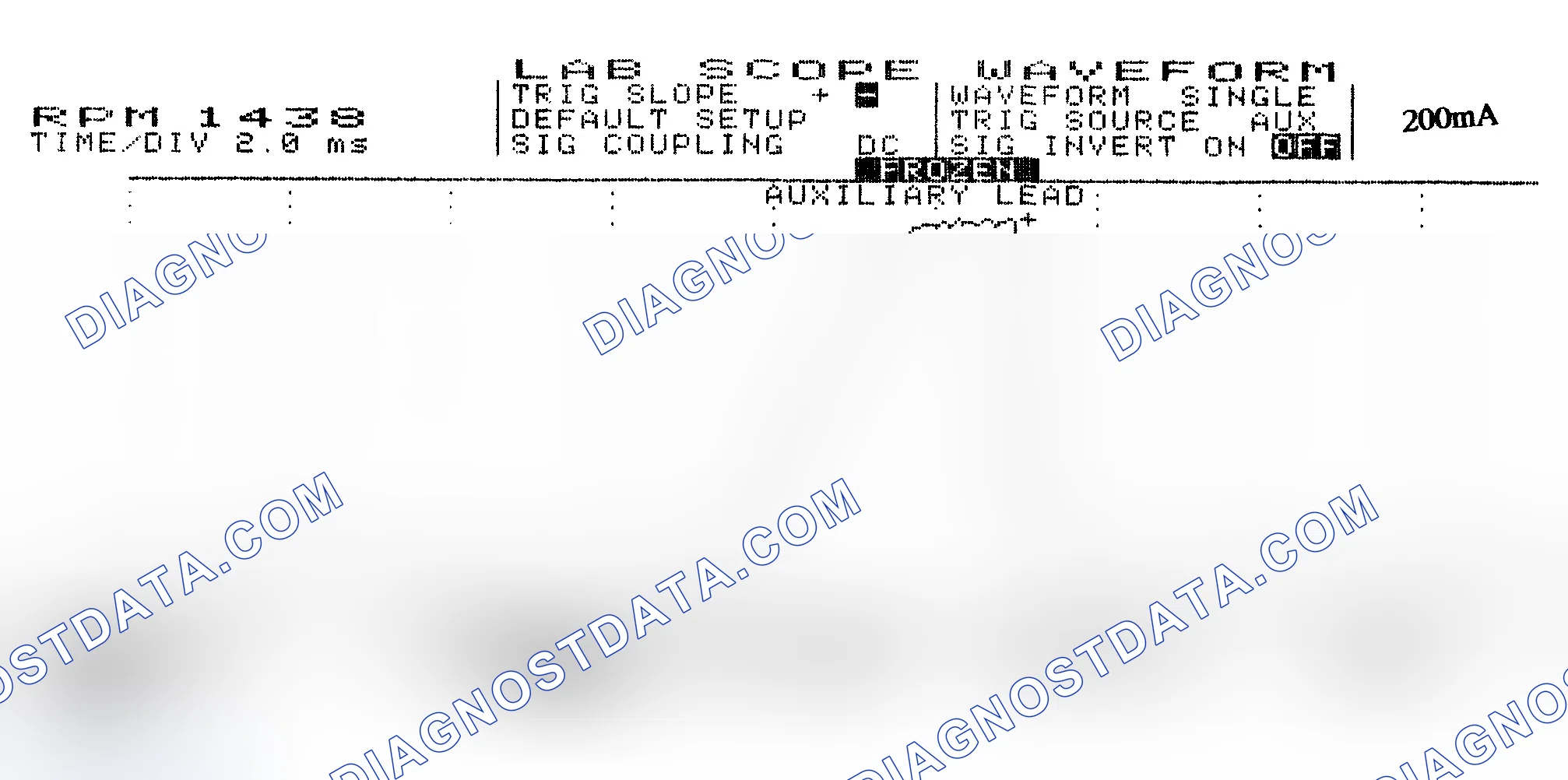 Scheme 15: Single Injector w/Normal Current Flow - Current Pattern