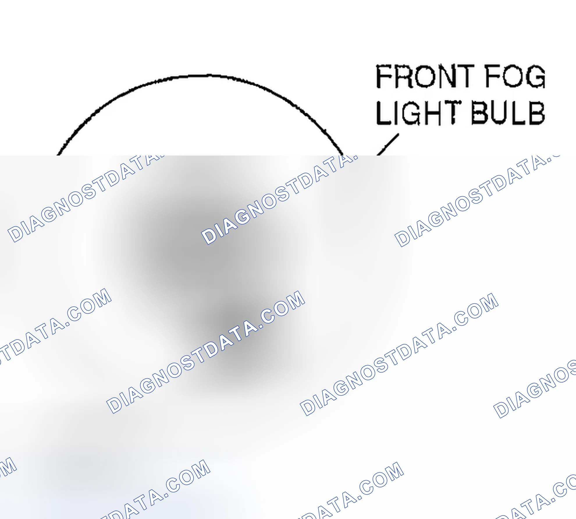 Scheme 25: FRONT FOG LIGHT BULB REMOVAL NOTE